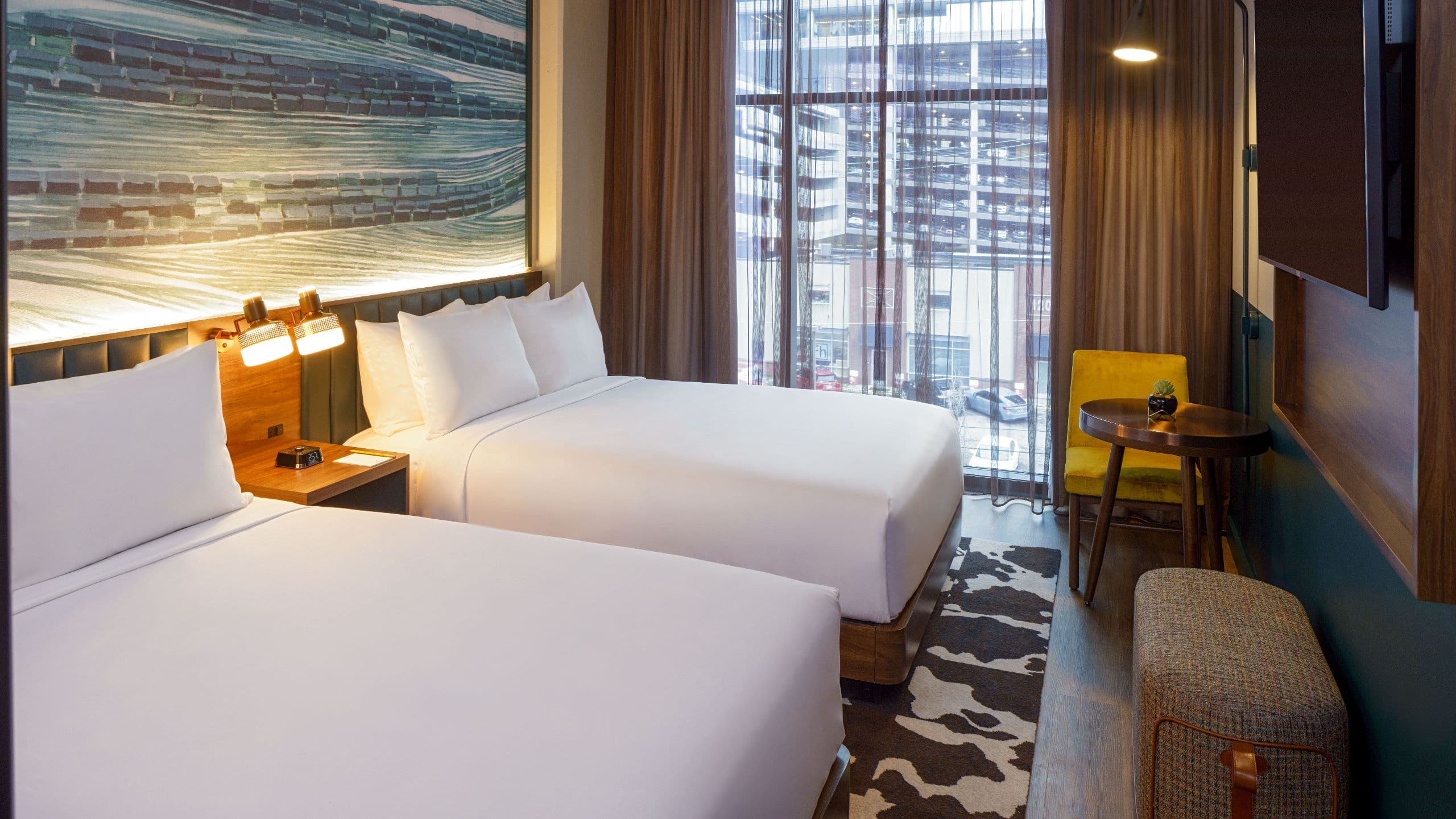 Caption by Hyatt Downtown Nashville – The Gulch Double Beds