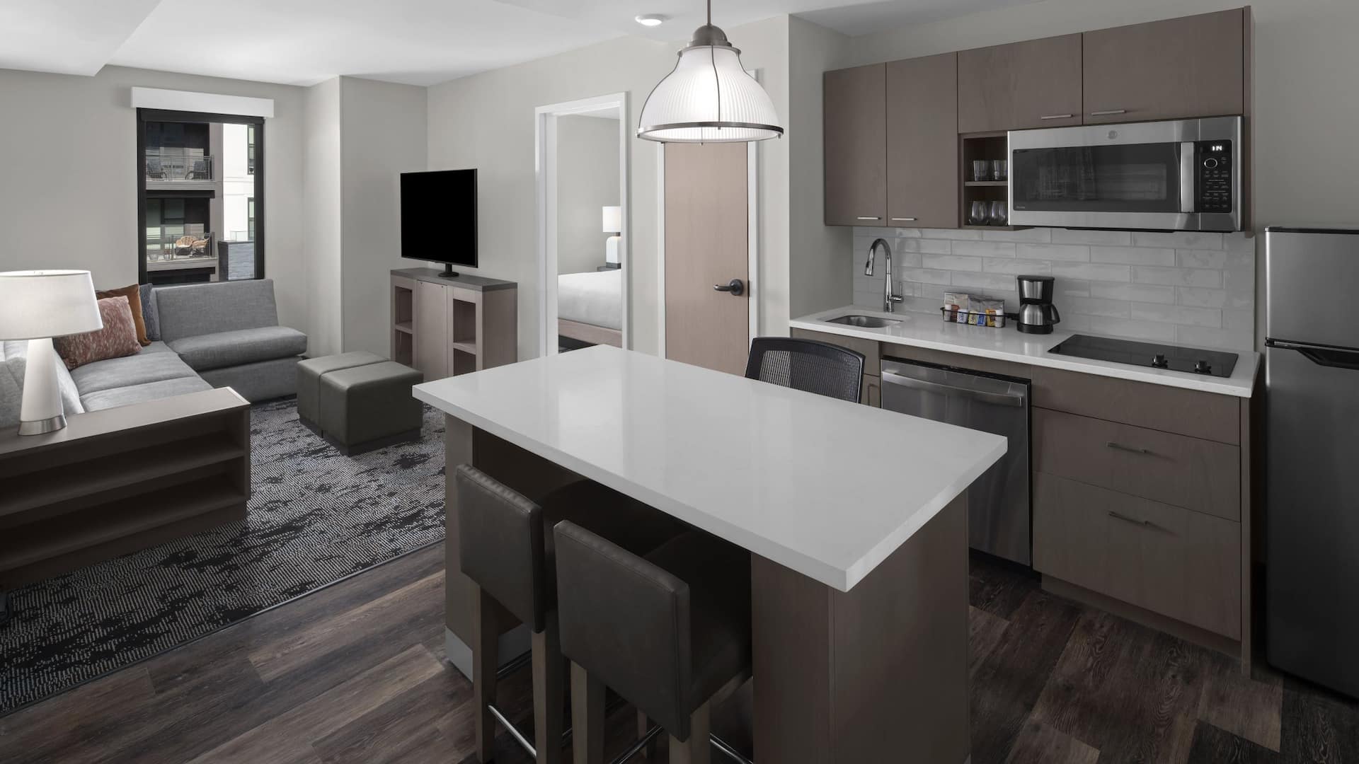 Hyatt House Raleigh Downtown / Seaboard Station One Bedroom King Suite Full Room