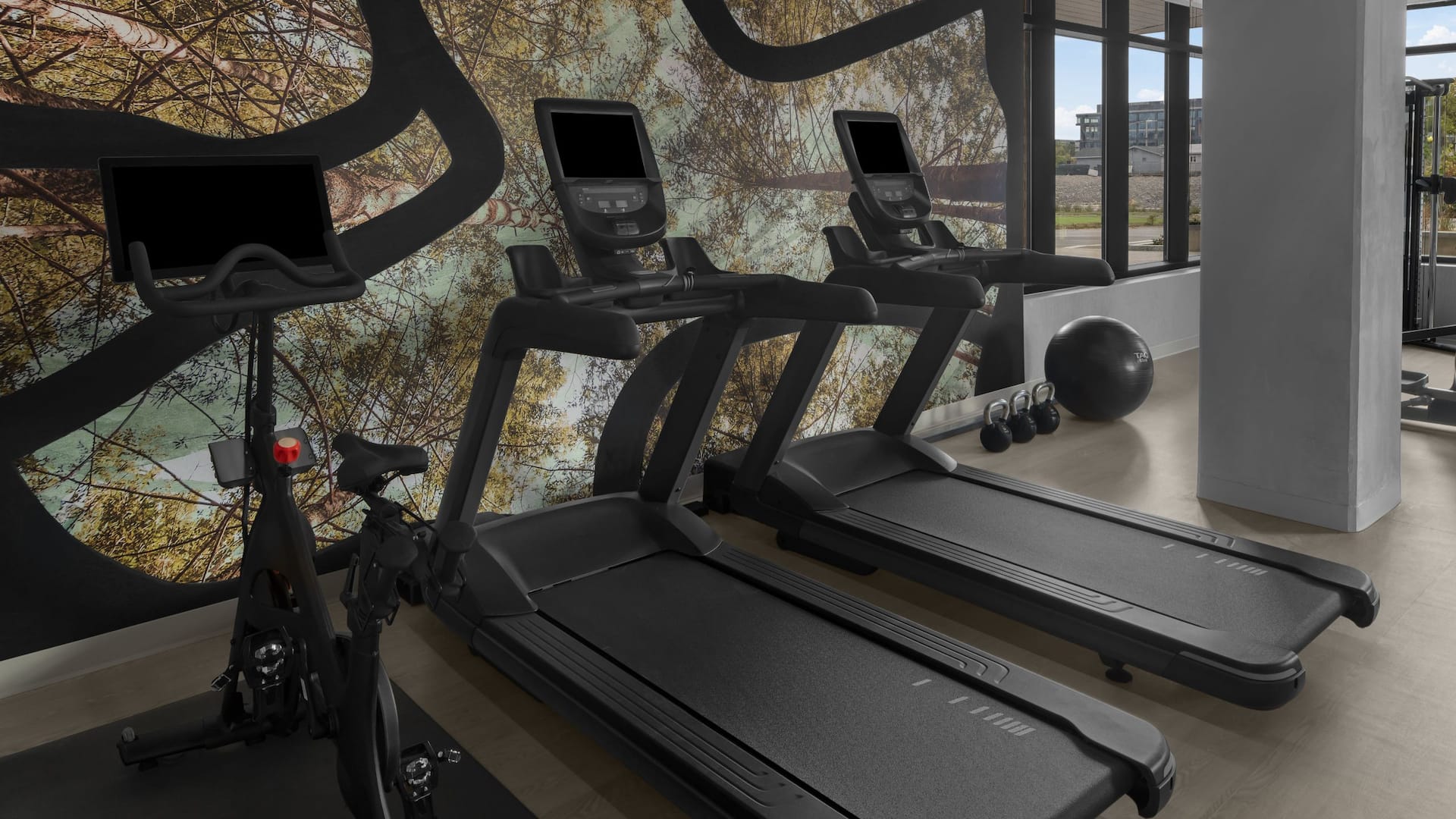 Hyatt House Raleigh Downtown / Seaboard Station Fitness Center Equipment
