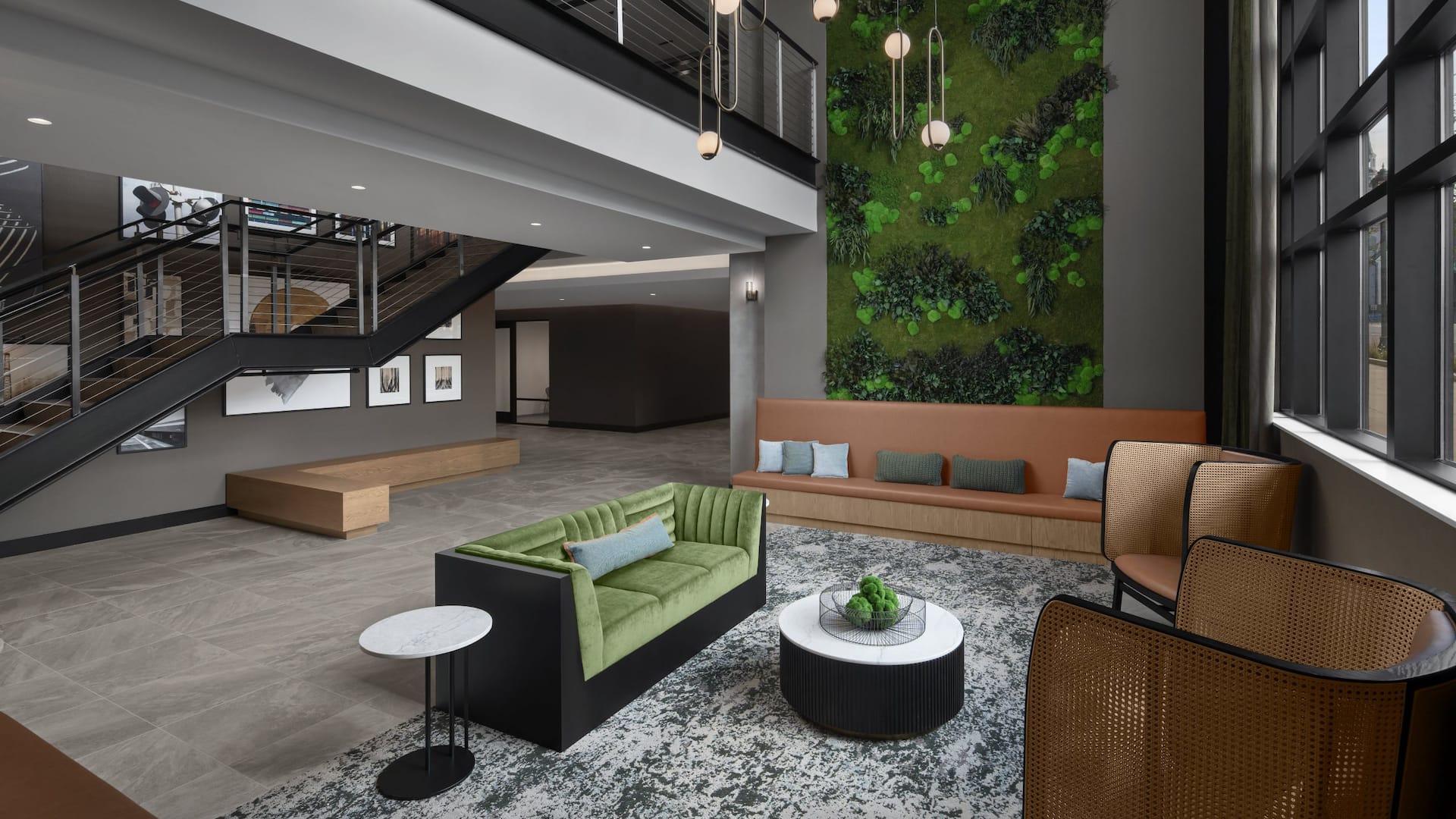 Hyatt House Raleigh Downtown / Seaboard Station Lower Lobby