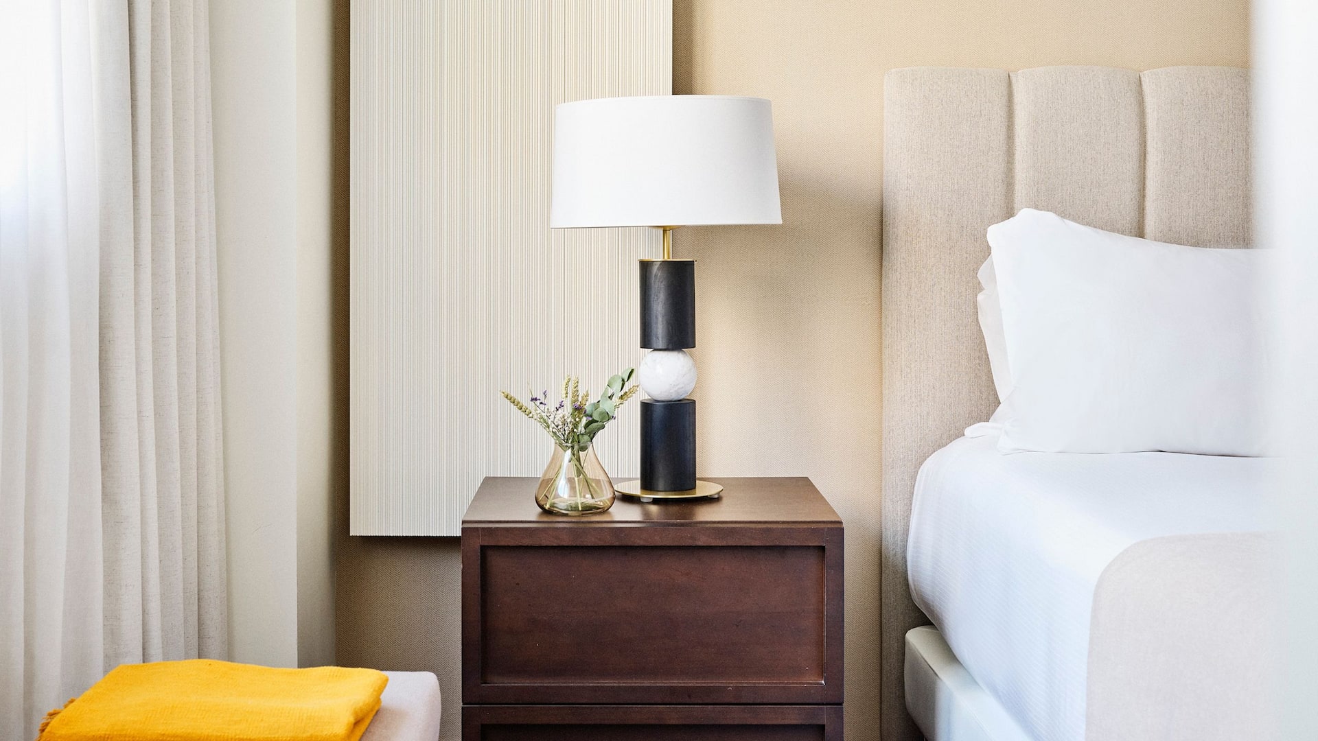 4/7 Hyatt Regency Madrid Residences One Bedroom Terrace Apartment Bedroom Details