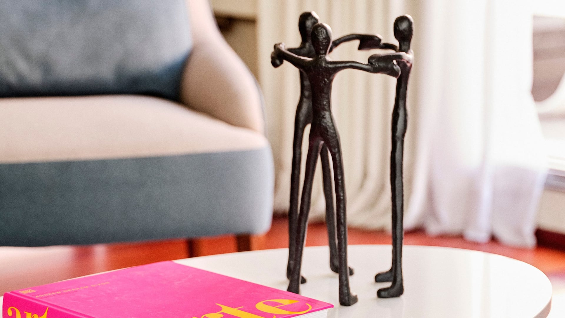 3/7 Hyatt Regency Madrid Residences One Bedroom Terrace Apartment Living Room Detail