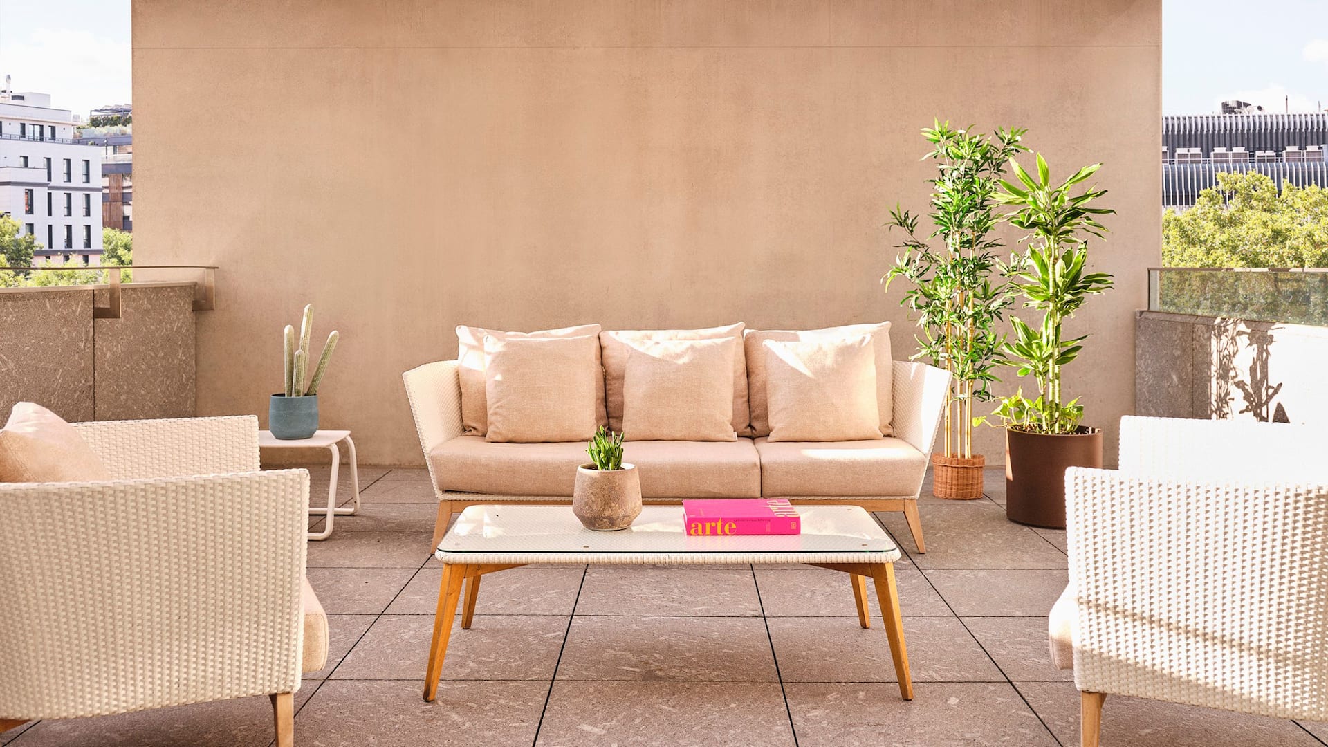 6/7 Hyatt Regency Madrid Residences Two Bedroom Family Apartment Terrace