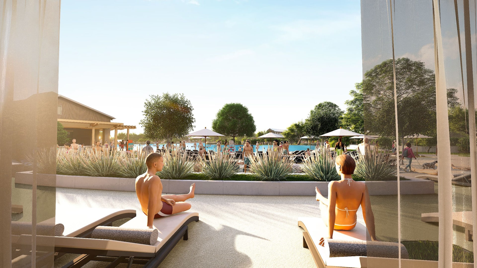 Hyatt Regency Hill Country Resort and Villas Lagoon Cabana