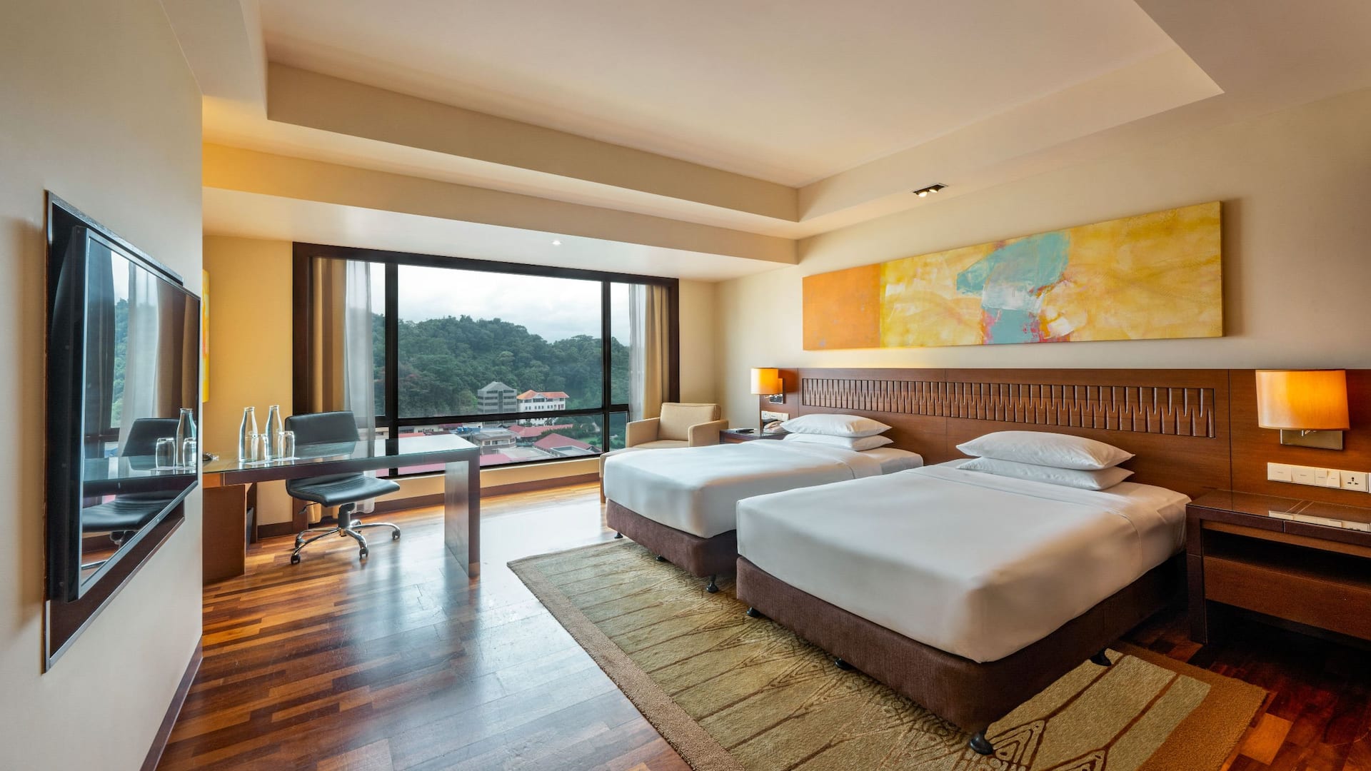 2 von 2 Hyatt Regency Kinabalu Club Room Two Twin Beds