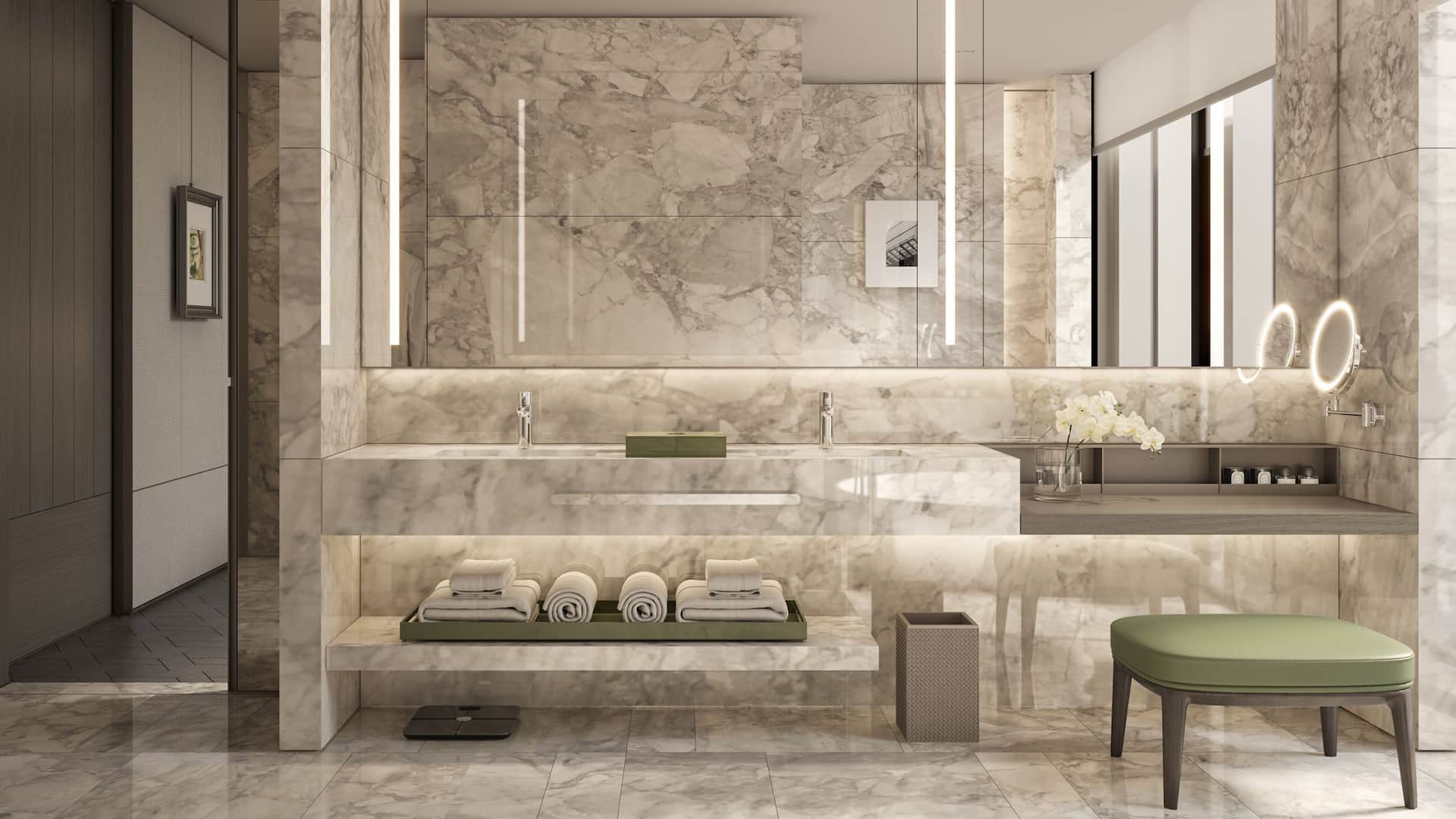 第 2，共 2 Hyatt Regency Xian Chanba Deluxe Suite Washroom