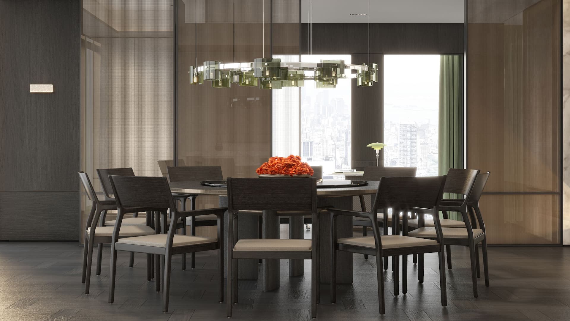 第 2，共 2 Hyatt Regency Xian Chanba Presidential Suite Dining Room