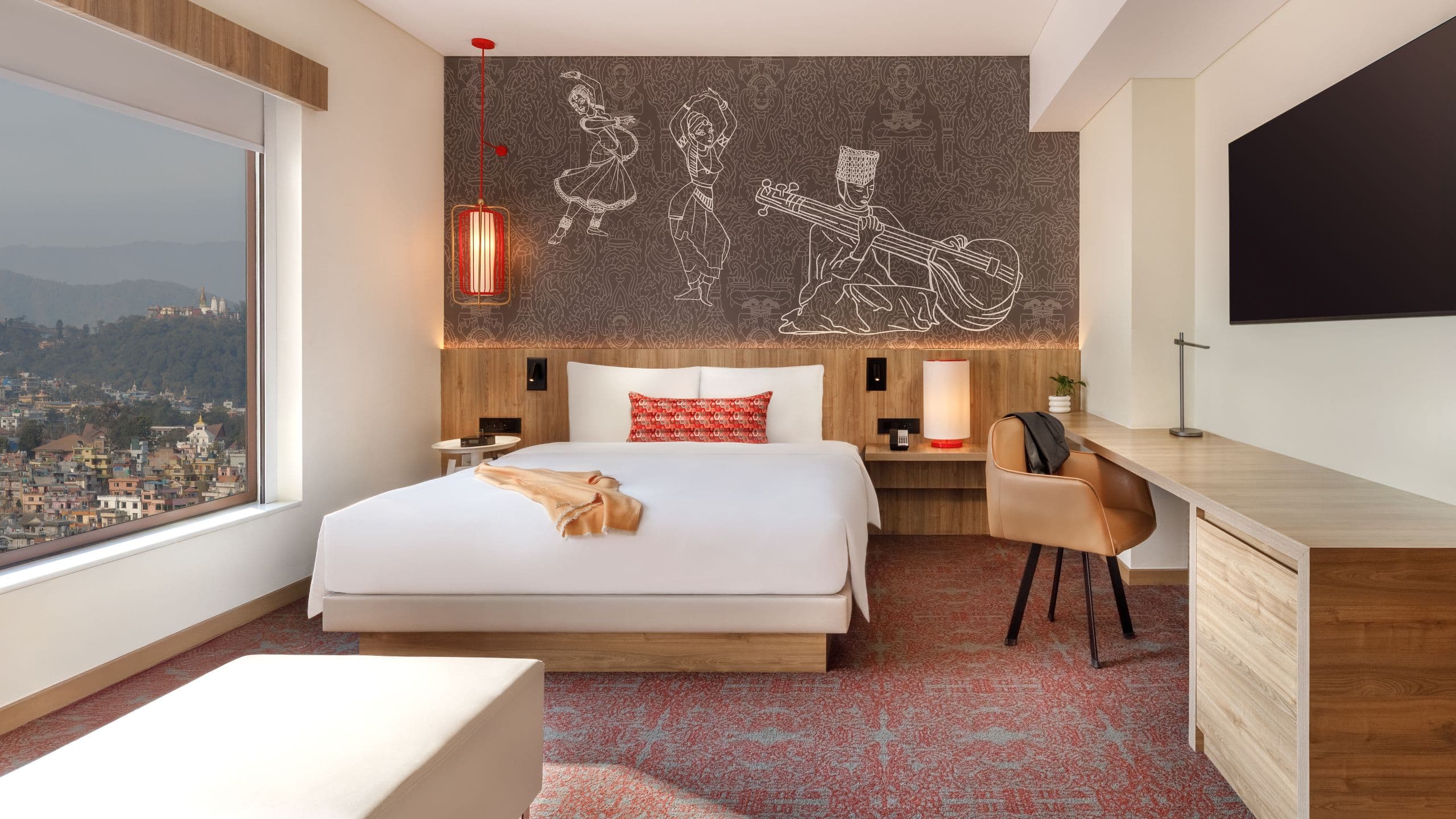 1 of 2 Hyatt Centric Soalteemode Kathmandu City View King Guestroom