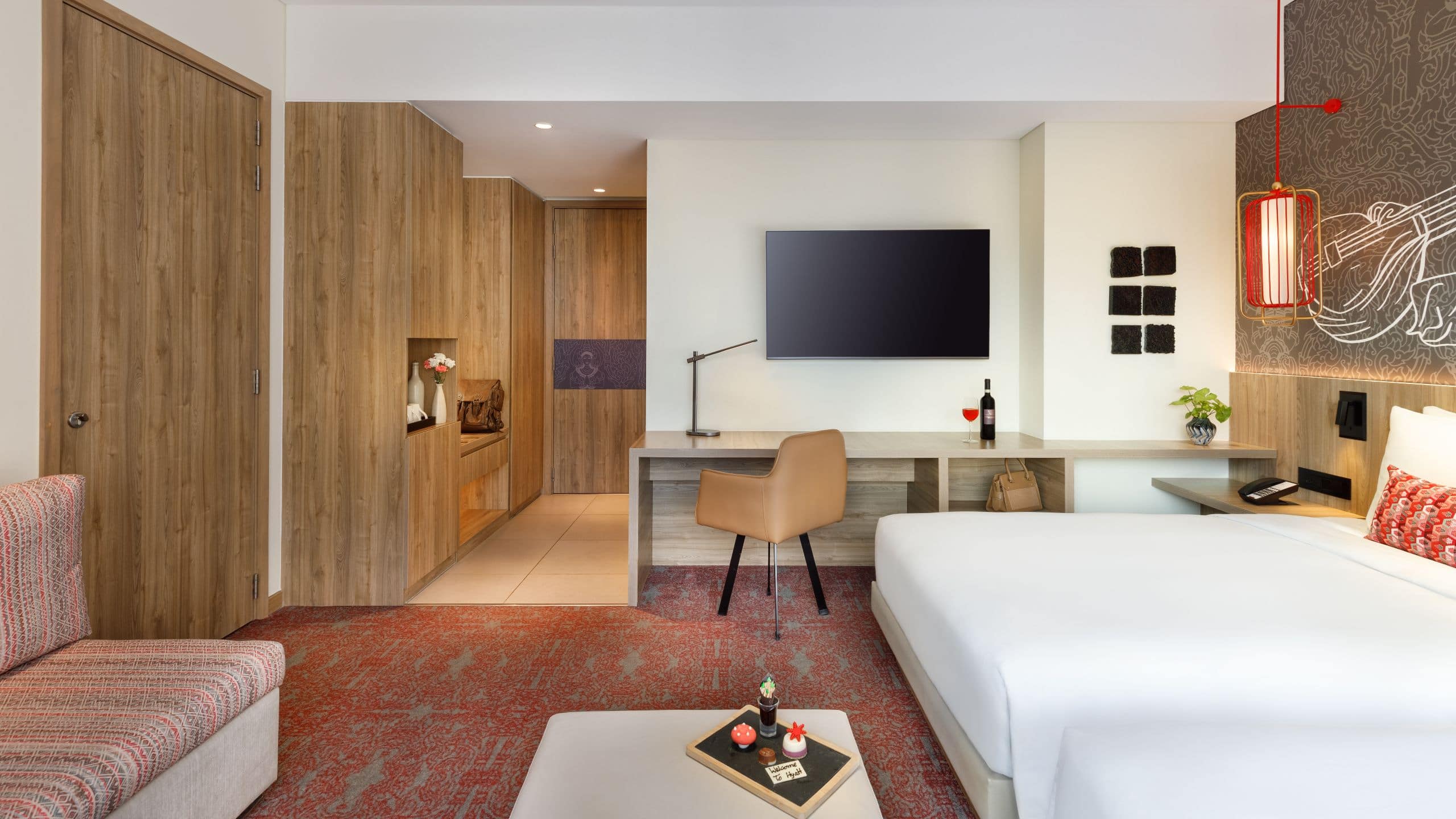 1 of 2 Hyatt Centric Soalteemode Kathmandu Standard Twin Guestroom