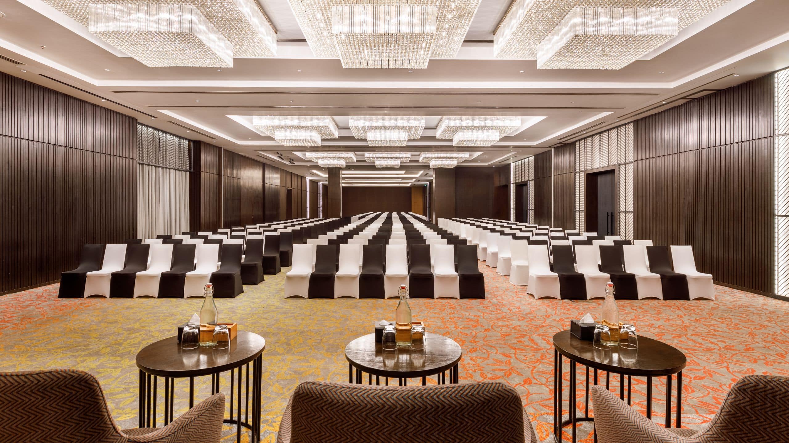 1 of 3 Hyatt Centric Soalteemode Kathmandu Ballroom Theatre Setup