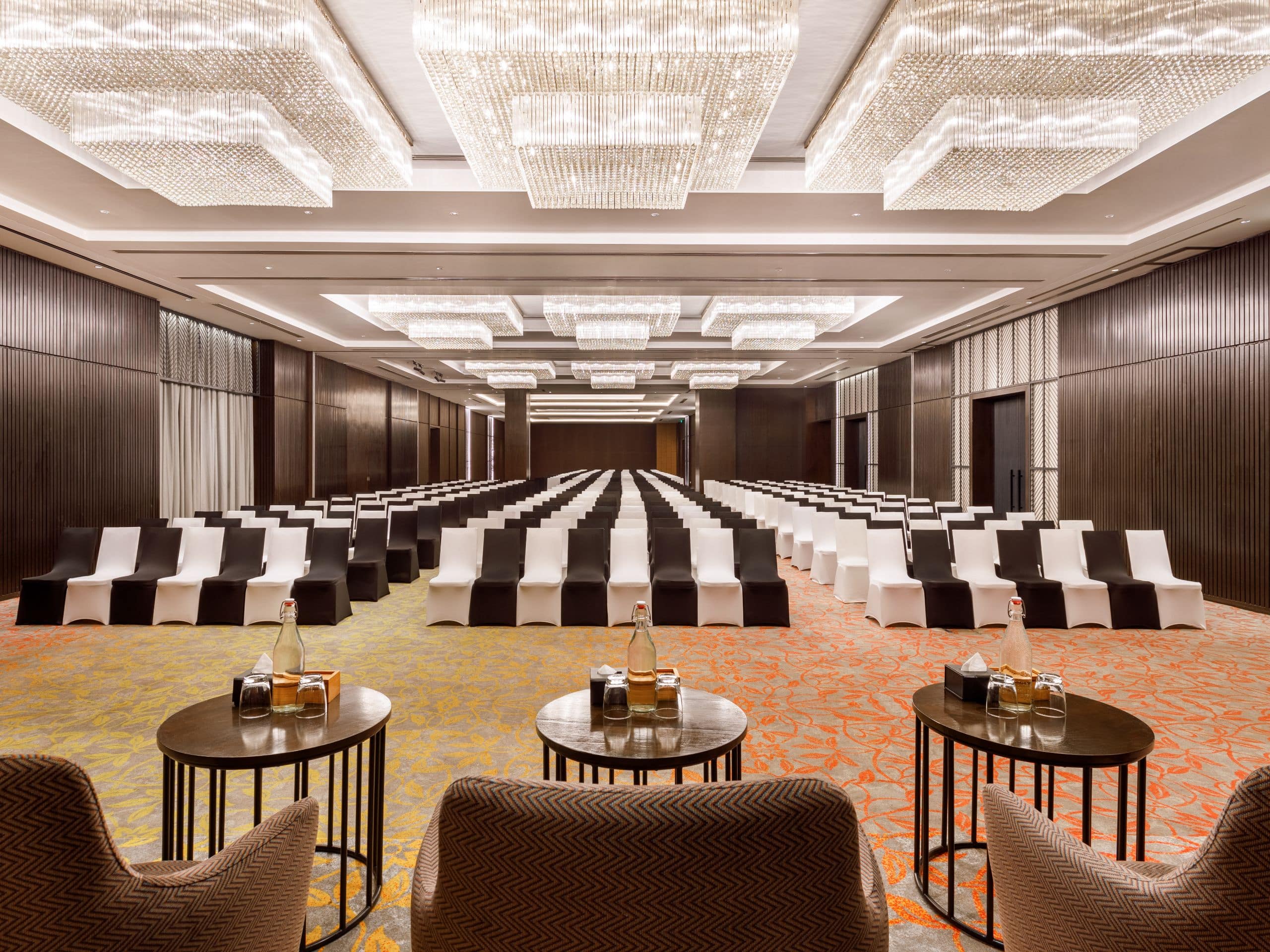 Hyatt Centric Soalteemode Kathmandu Ballroom Theatre Setup