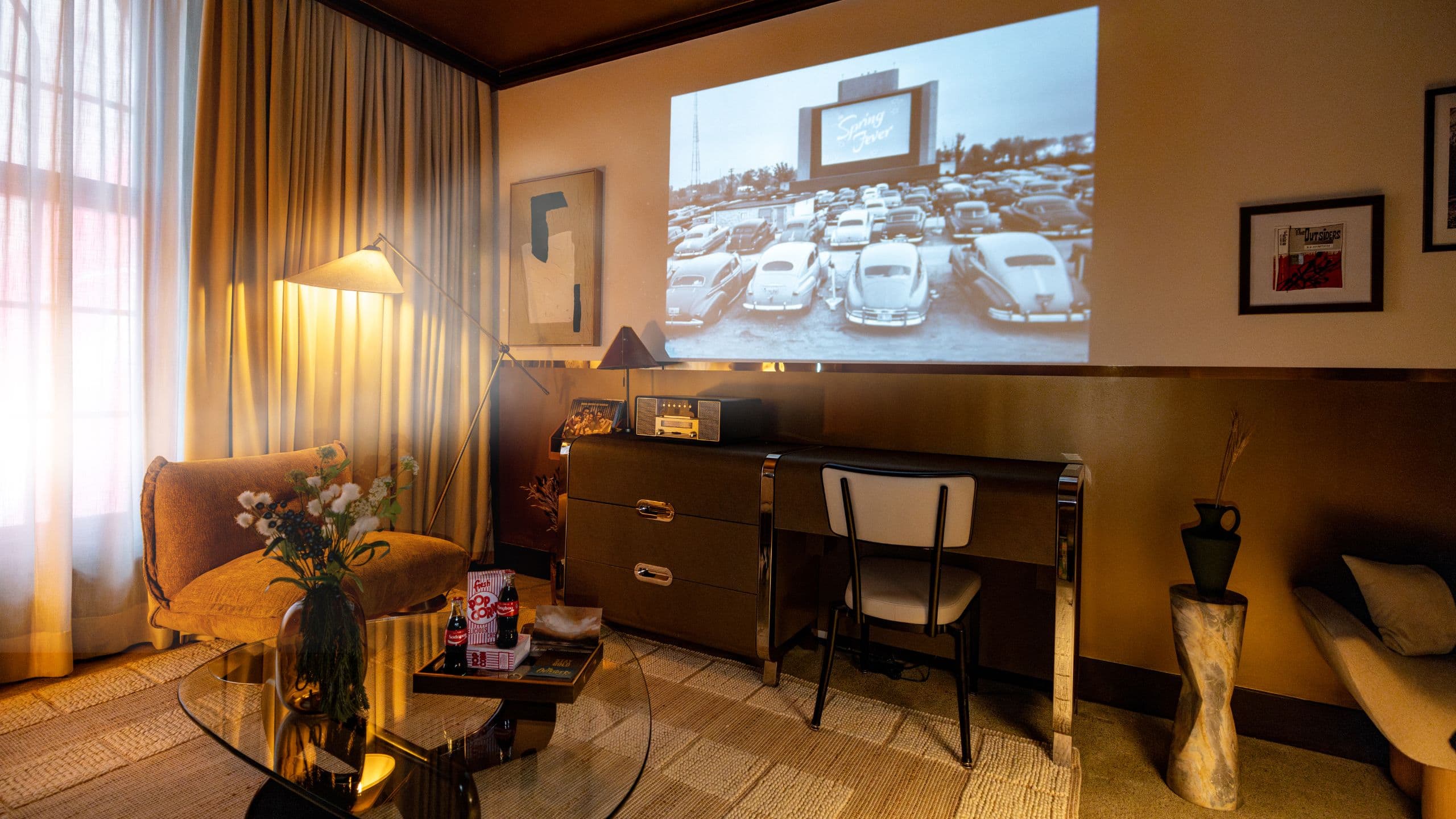 The Chatwal The Outsiders Suite Projector