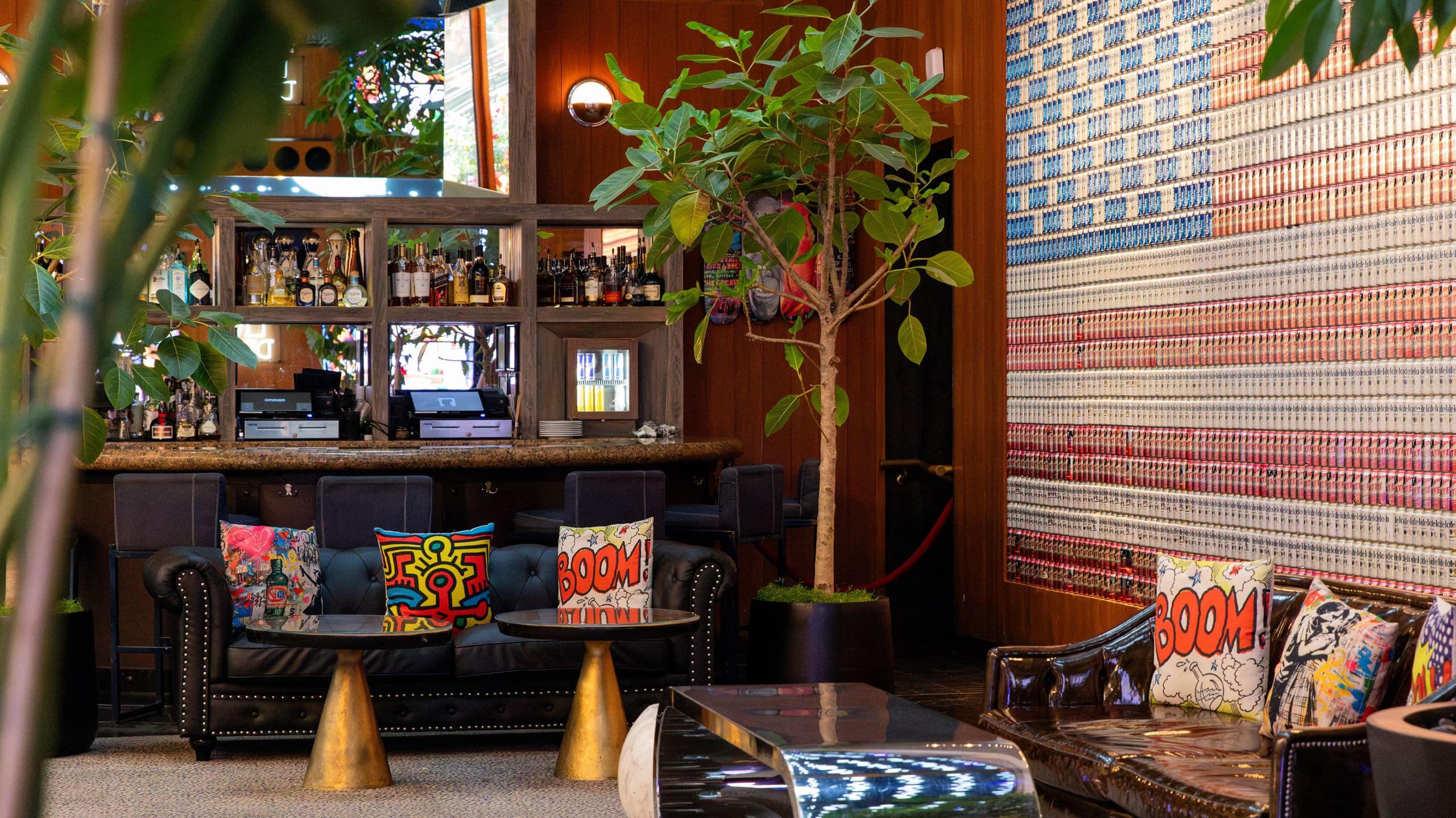 Dream Downtown Lobby Bar Detail