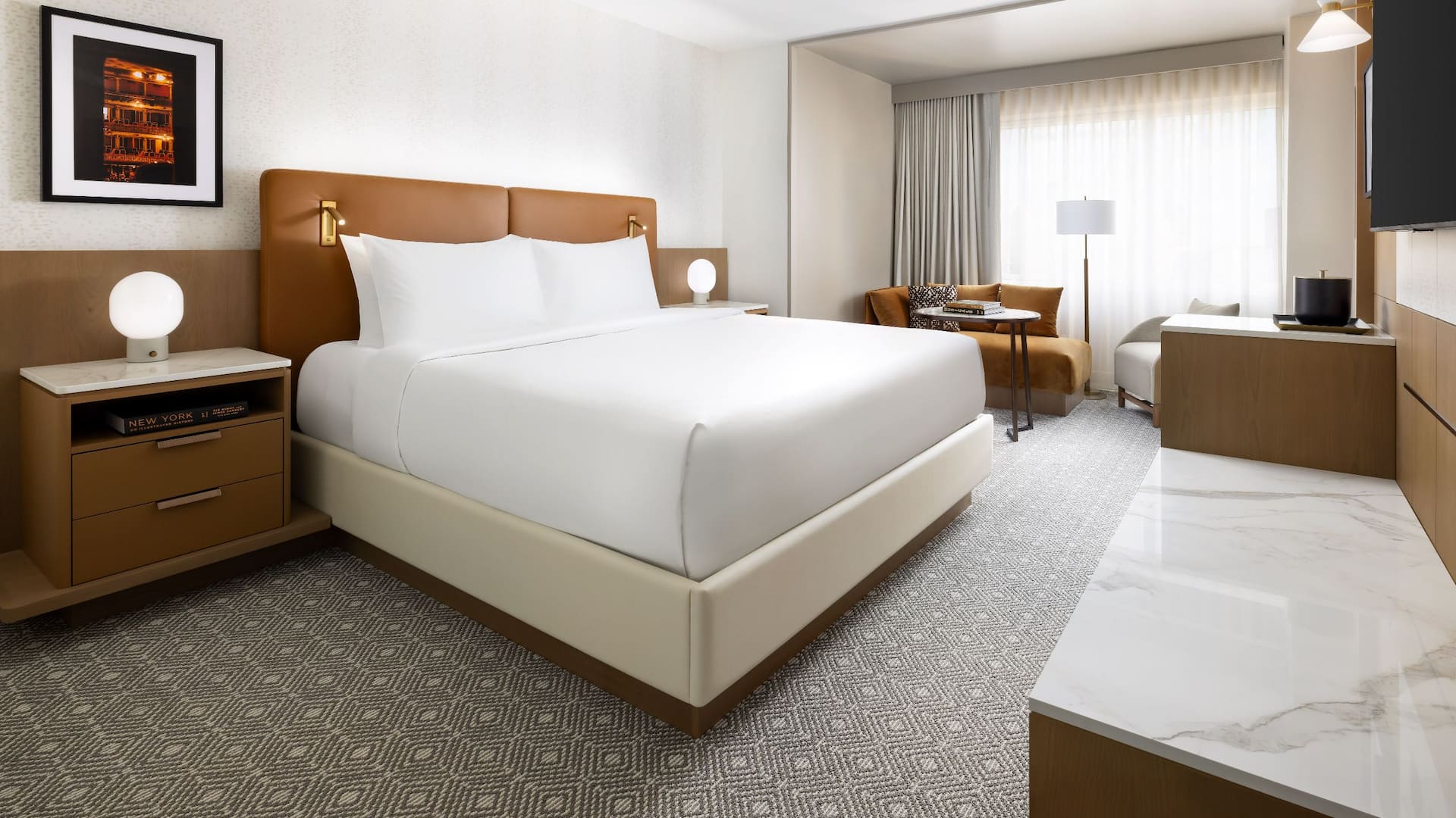 Hyatt Regency Times Square King Guestroom Layout