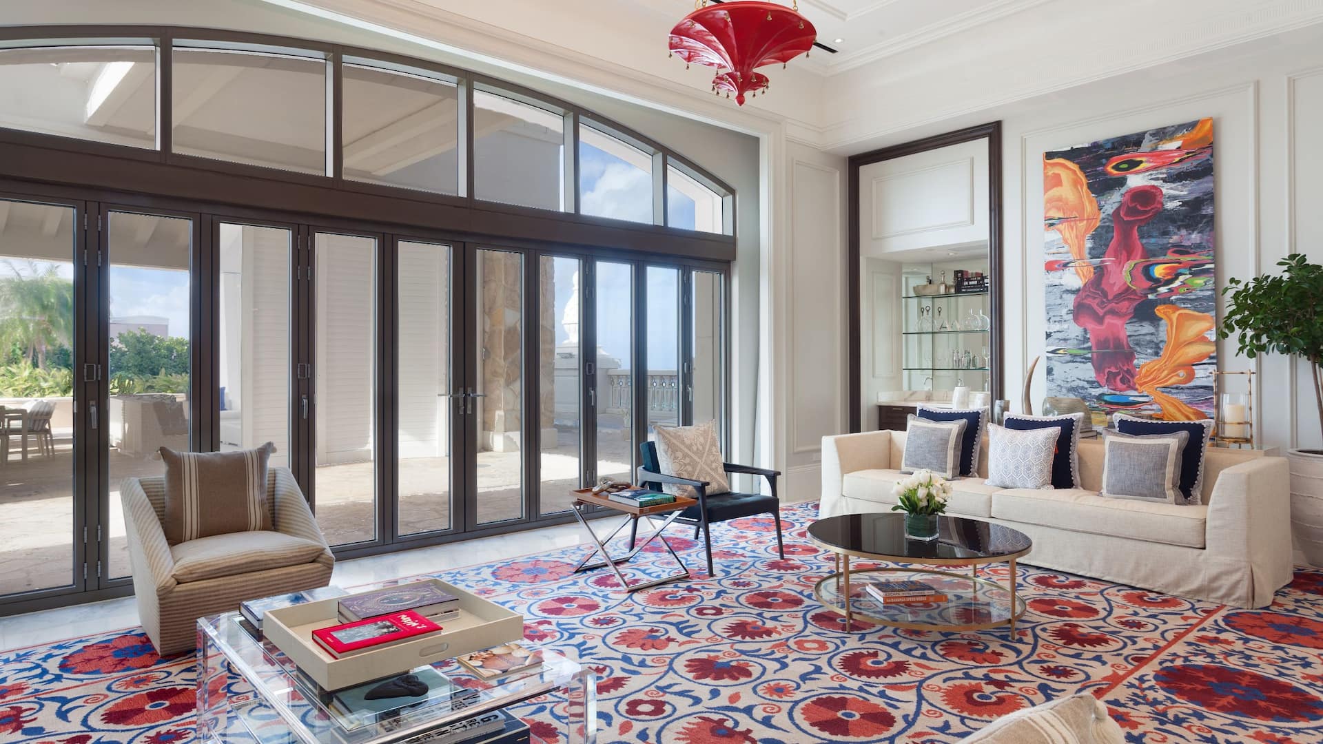 第 3，共 7 Grand Hyatt Baha Mar Chairmain Suite Great Room