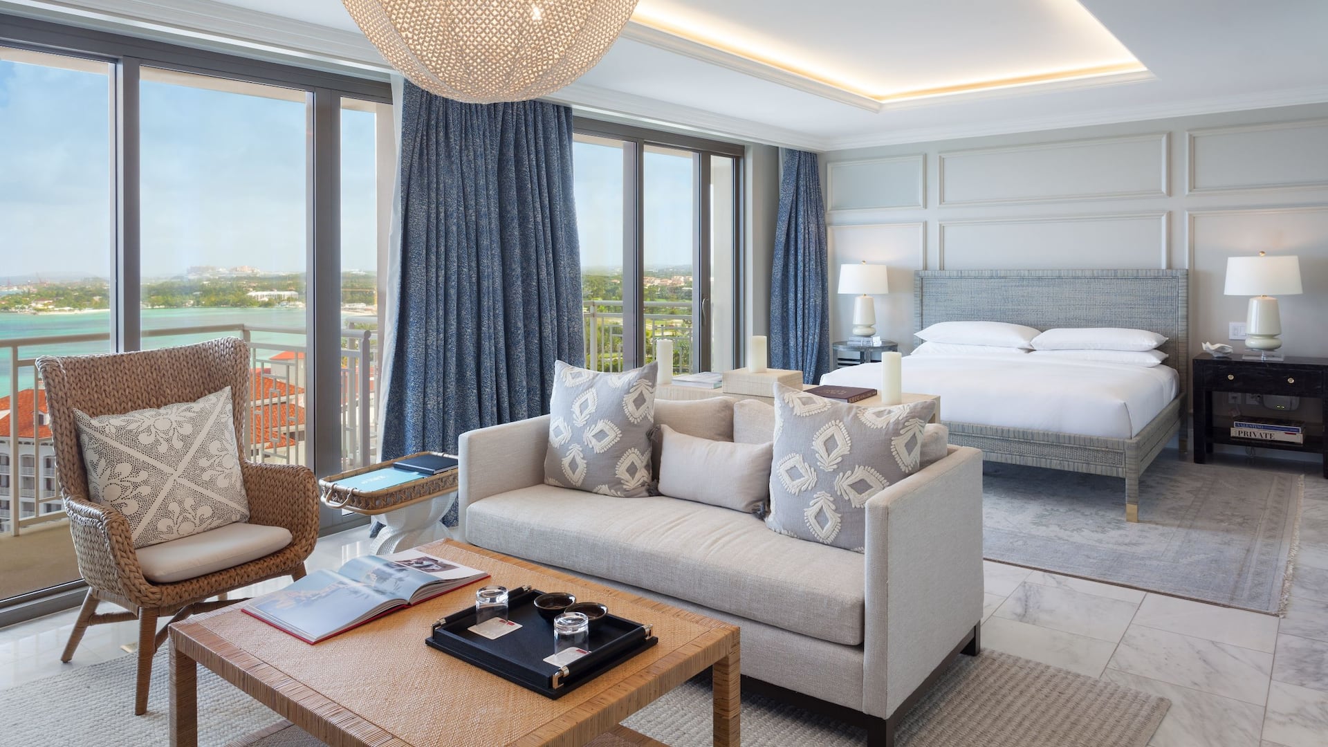 Grand Hyatt Baha Mar Chairmain Suite Master Bedroom