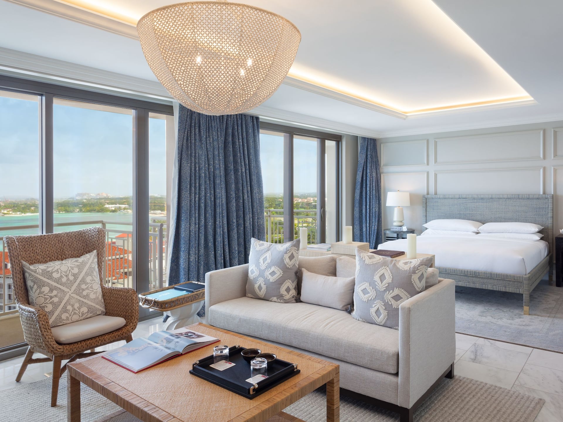 Grand Hyatt Baha Mar Chairmain Suite Master Bedroom