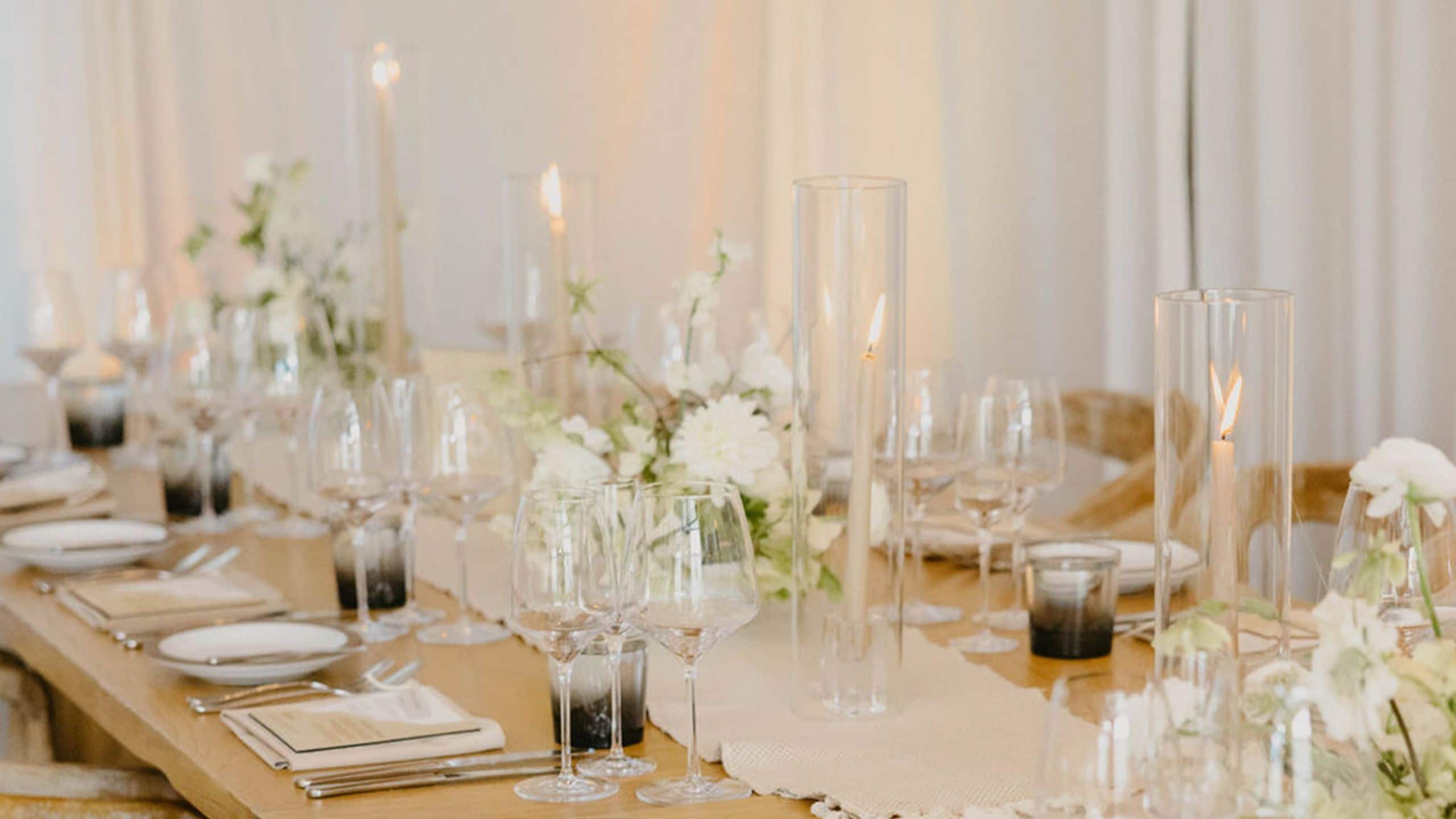 2 of 3 Alila Napa Valley Acacia Barn Reception Table