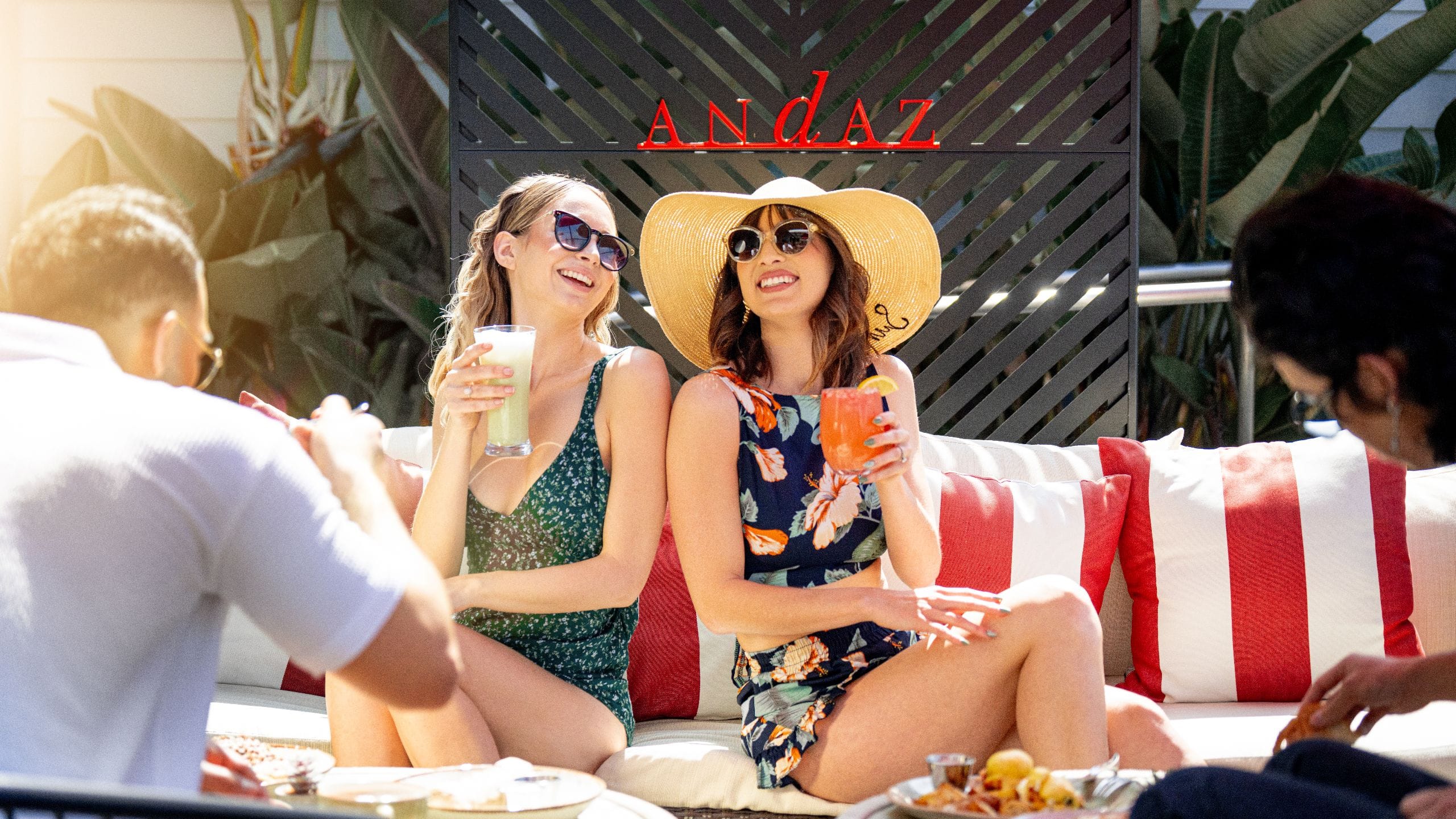 Andaz San Diego Guests At Rooftop Pool