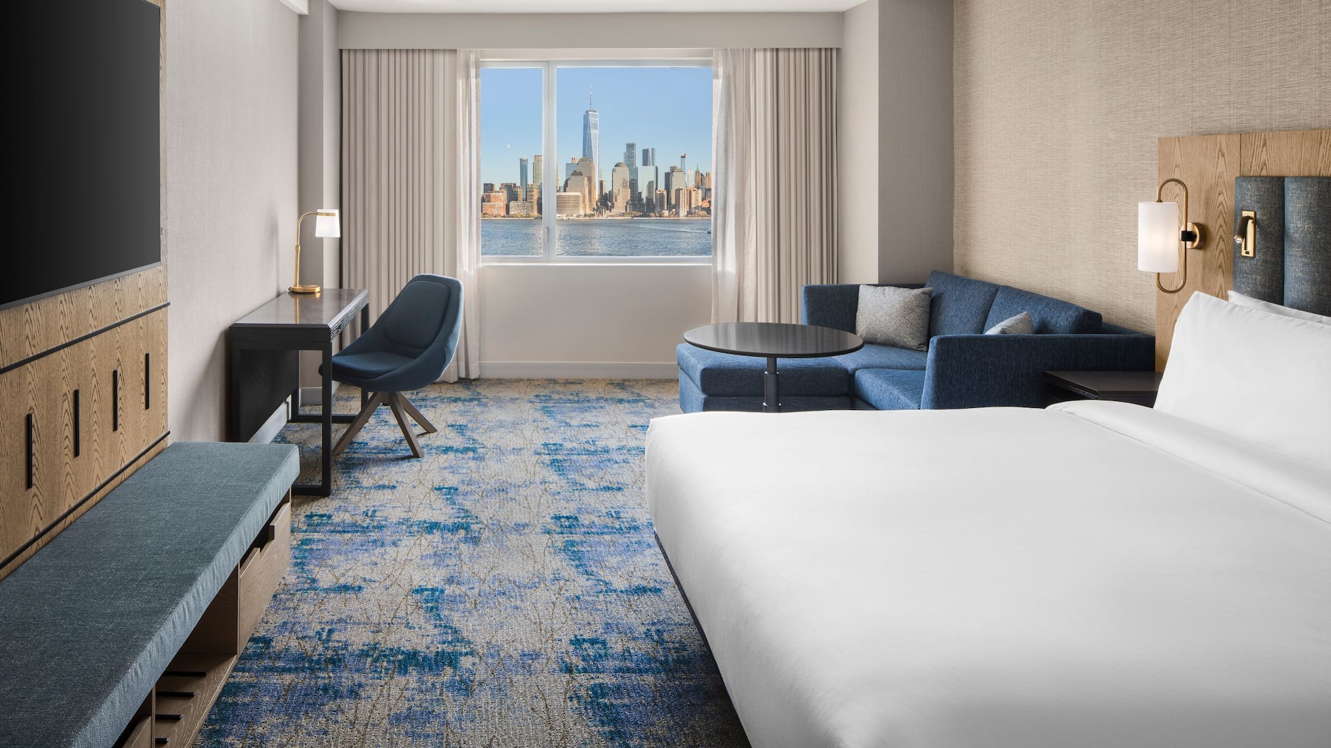 1 de 4 Hyatt Regency Jersey City on the Hudson King City View