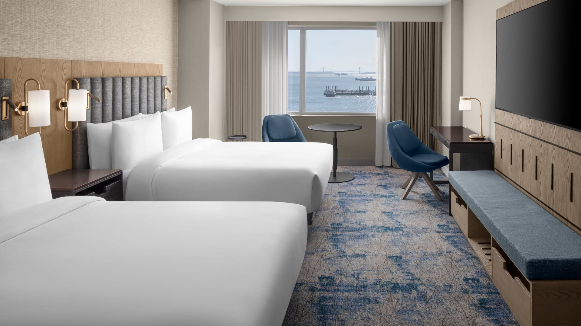 1 de 4 Hyatt Regency Jersey City on the Hudson Queen Queen River View