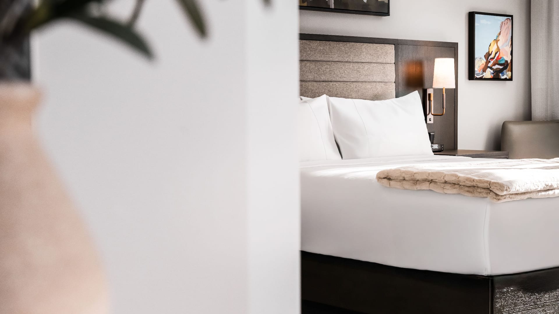 3 of 3 The Residences at Grand Hyatt Deer Valley Residence Bedroom Peek