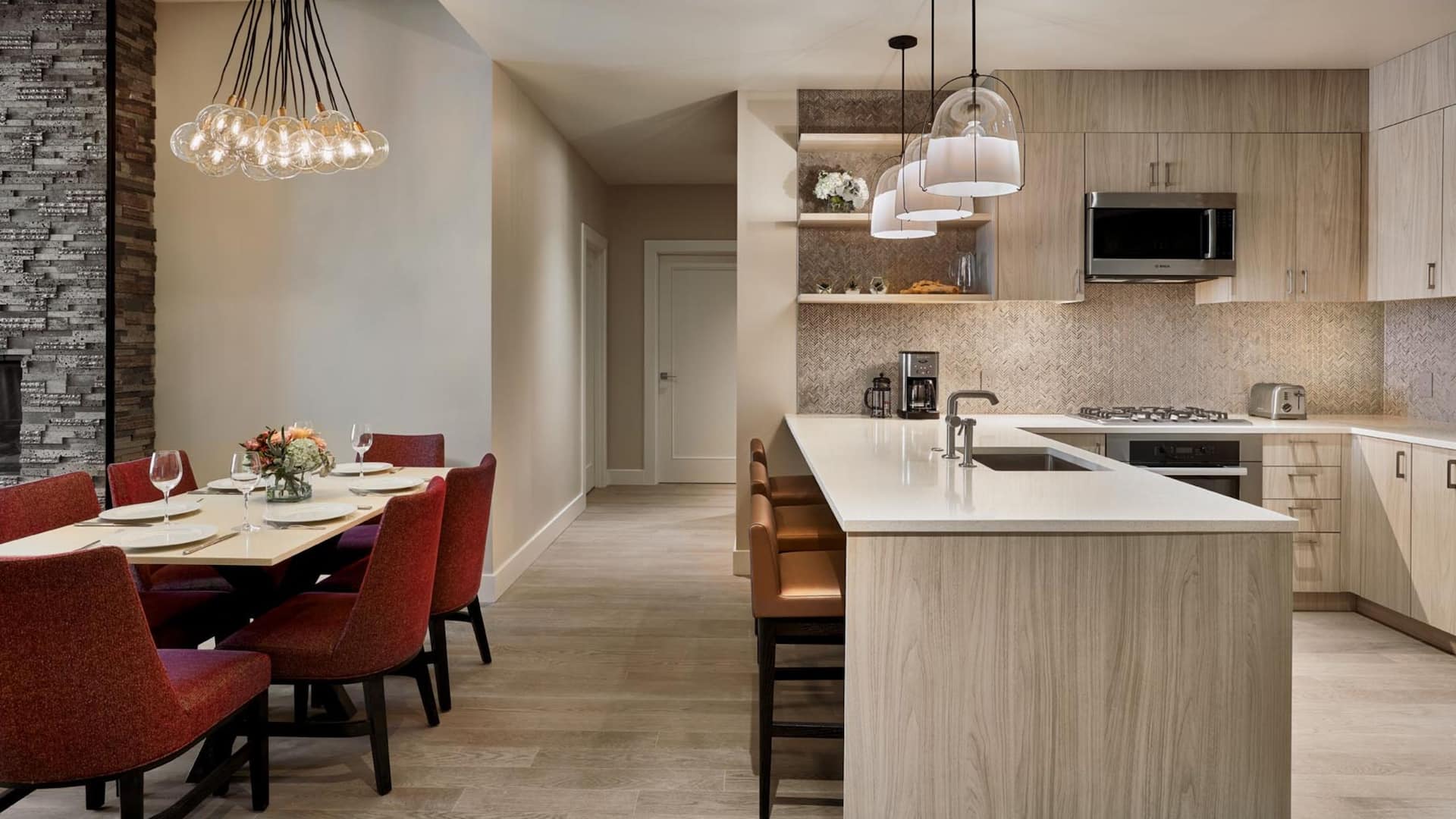 The Residences at Grand Hyatt Deer Valley Residence Kitchen Hallway