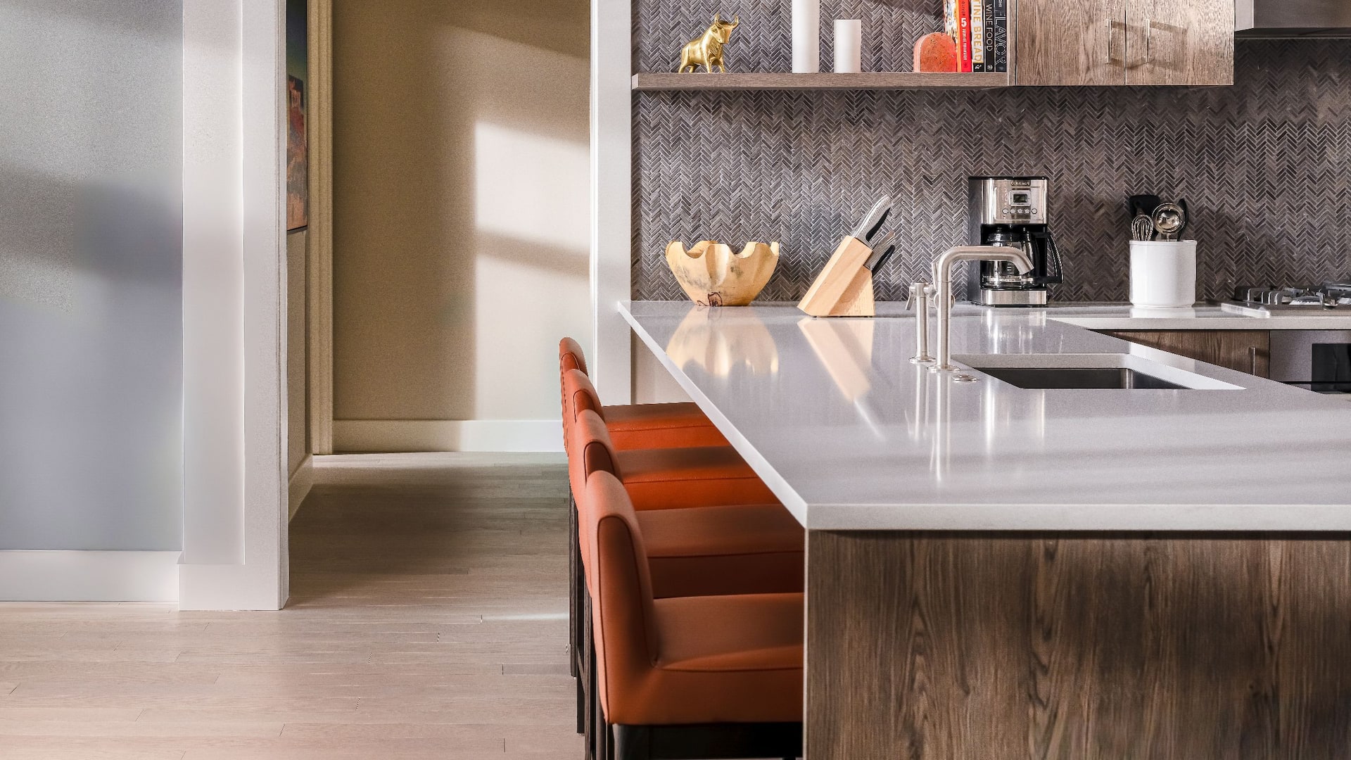 4 of 4 The Residences at Grand Hyatt Deer Valley Residence Kitchen Hallway Profile