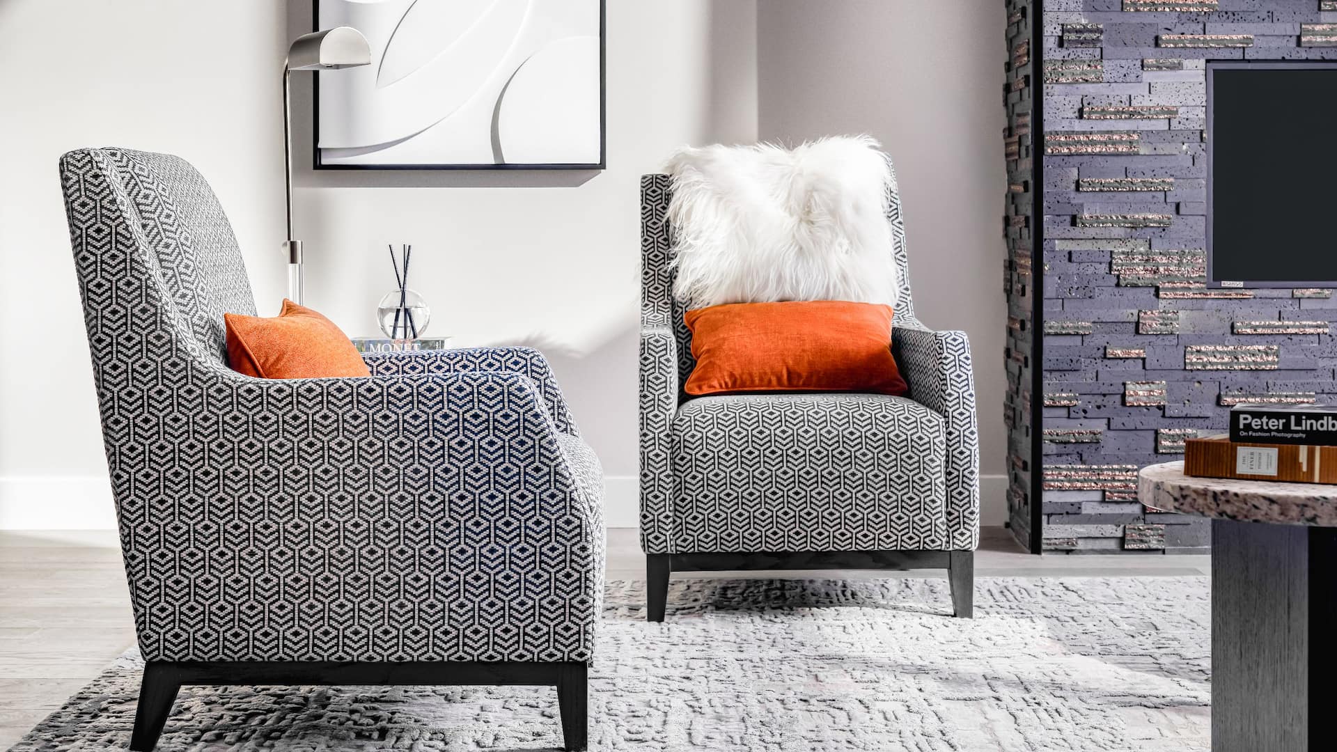 The Residences at Grand Hyatt Deer Valley Residence Living Room Chairs Art