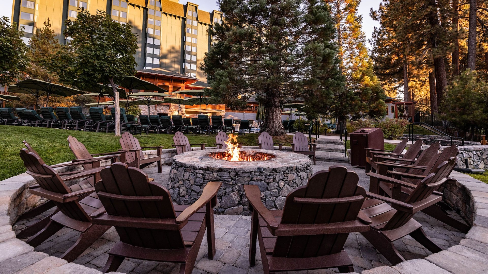 Hyatt Regency Lake Tahoe Resort, Spa and Casino Pool Firepit