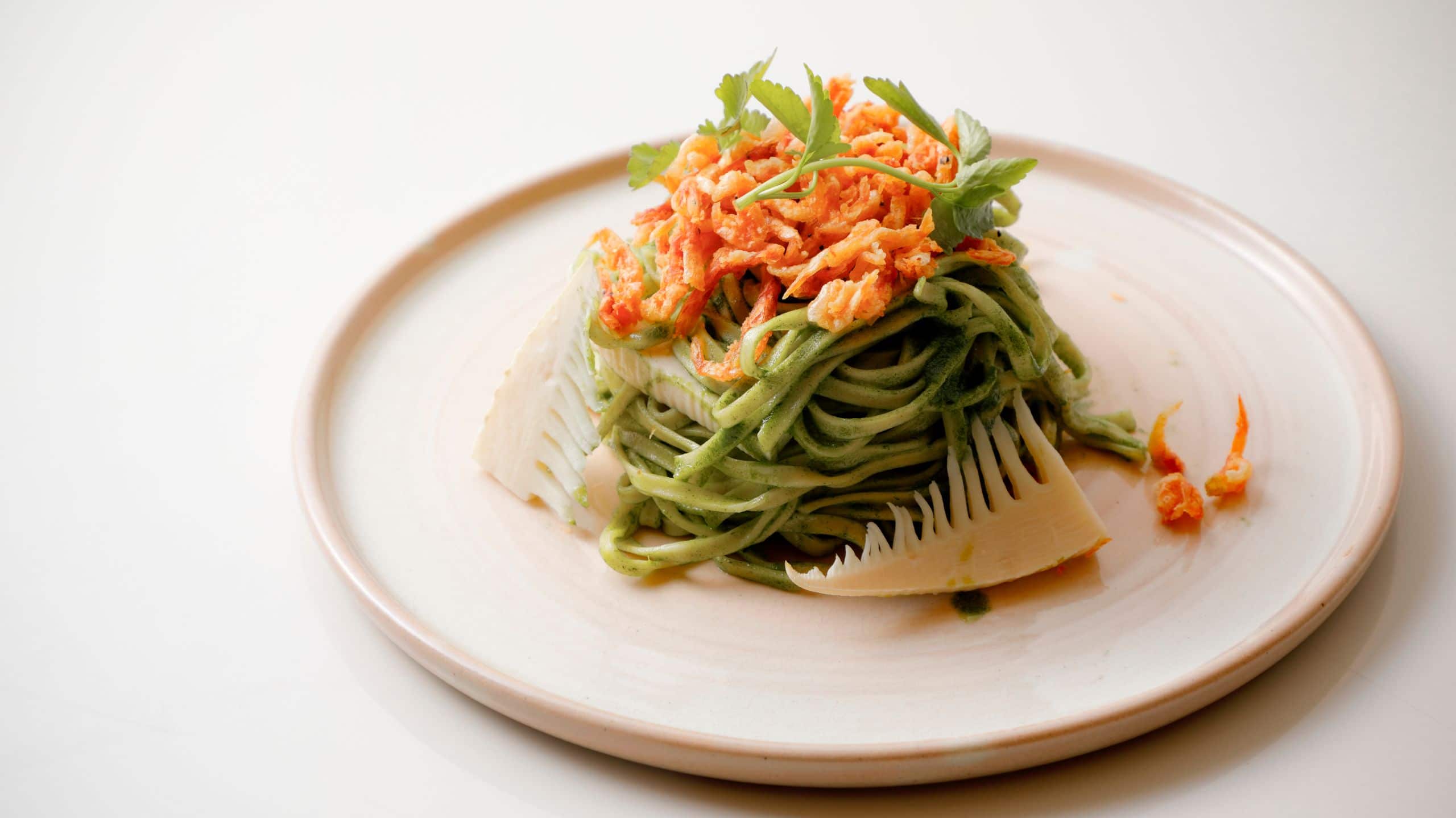 Park Hyatt Kyoto Bistro Spring Pasta Dish