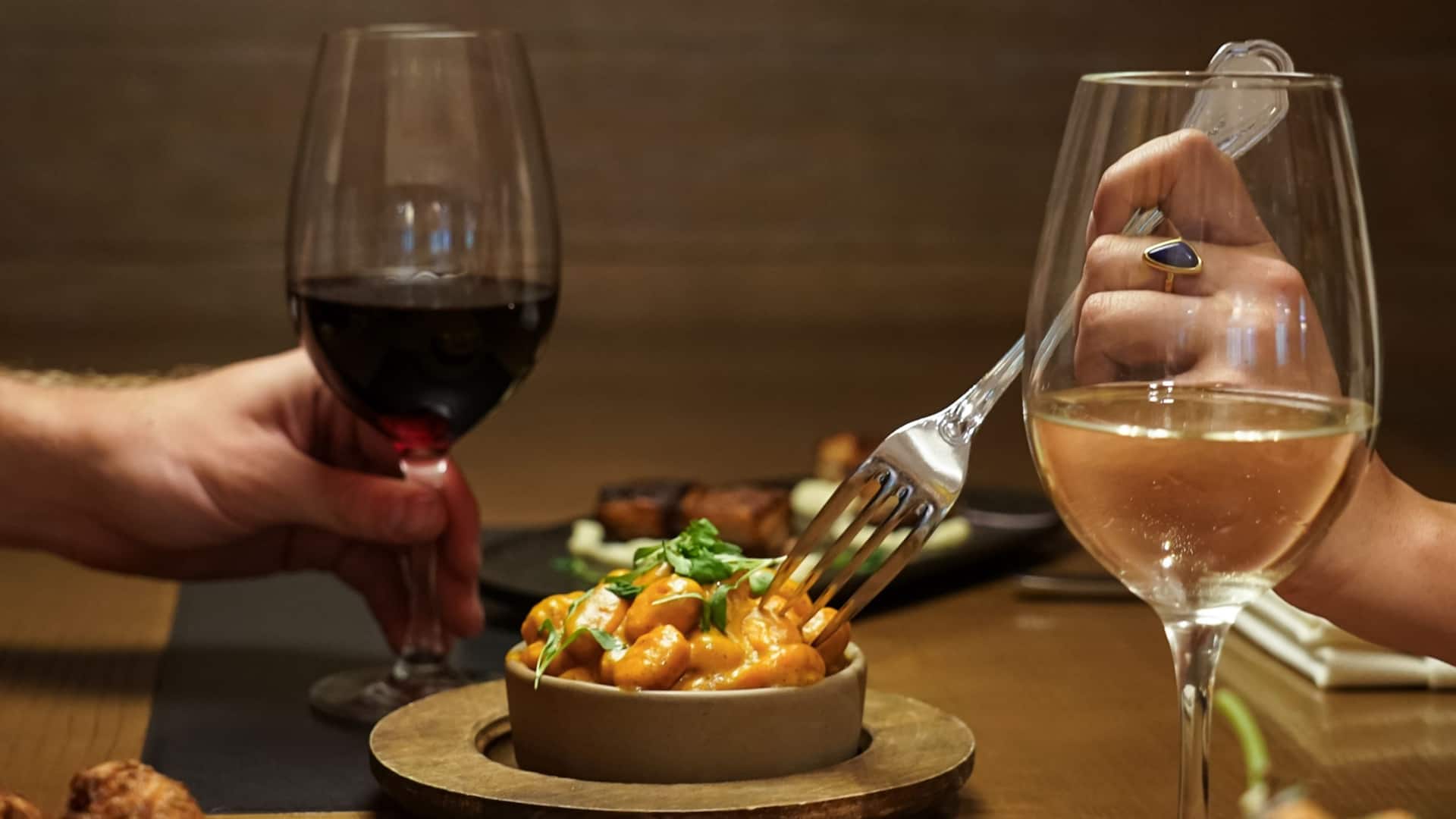 Grand Hyatt Vail Gessner House Wines Sweet Potato Gnocci Dungeness Crab