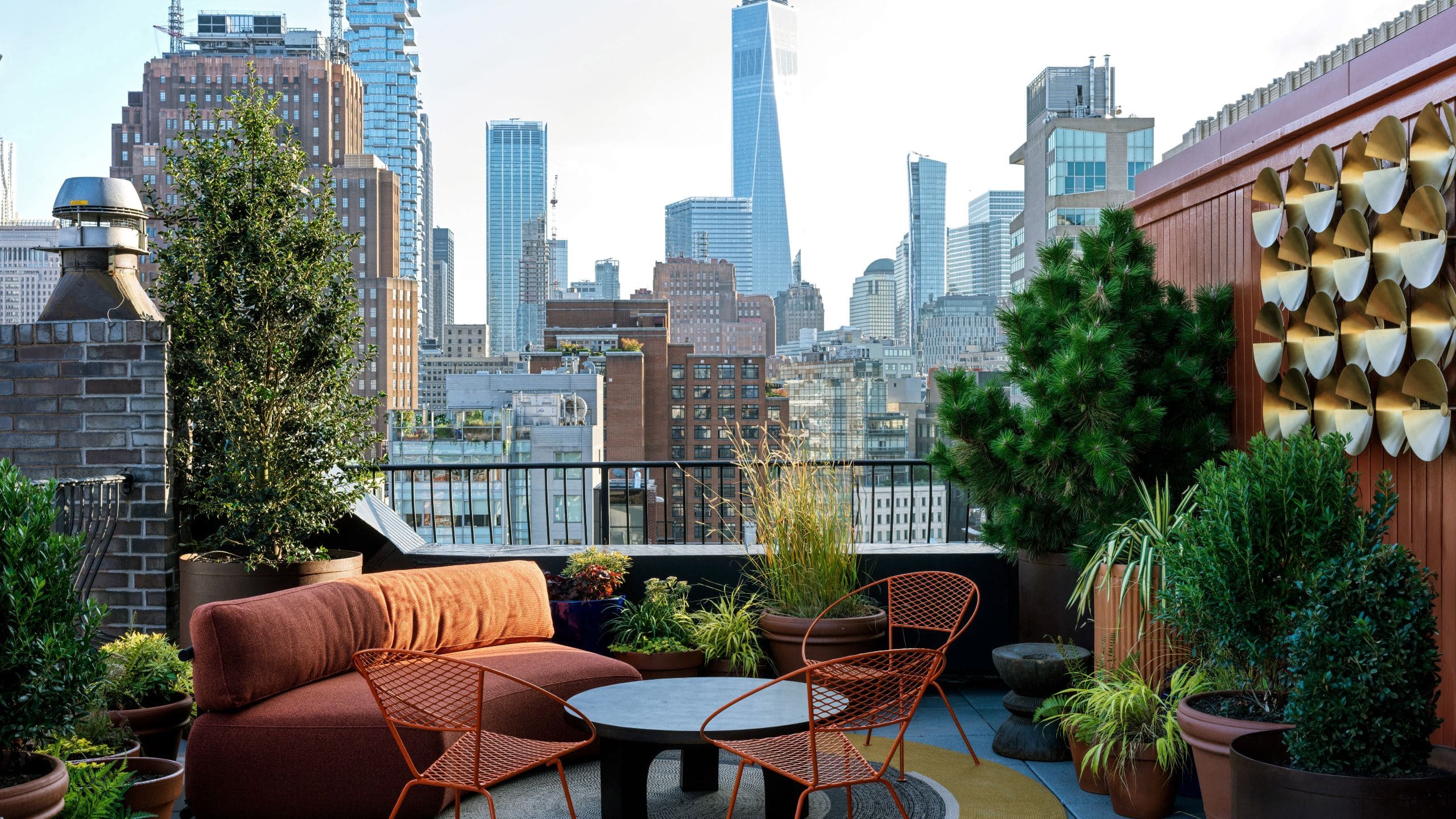 The Manner Rooftop And Nyc Skyline