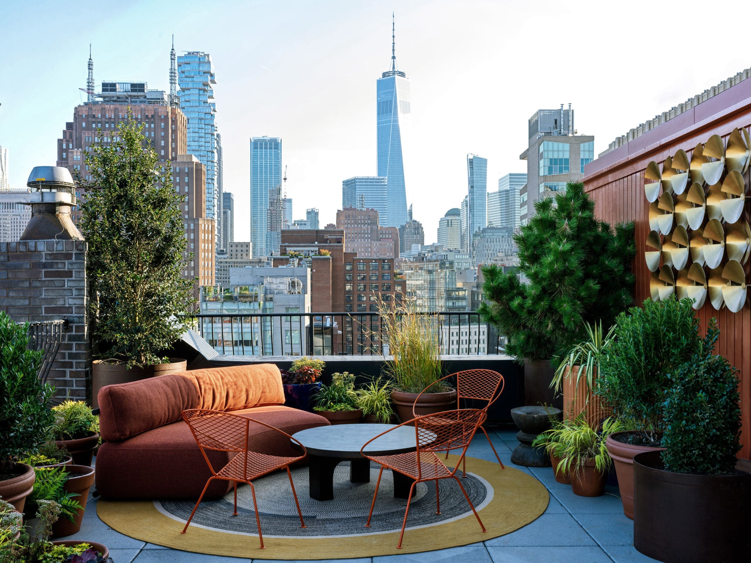 The Manner Rooftop And Nyc Skyline