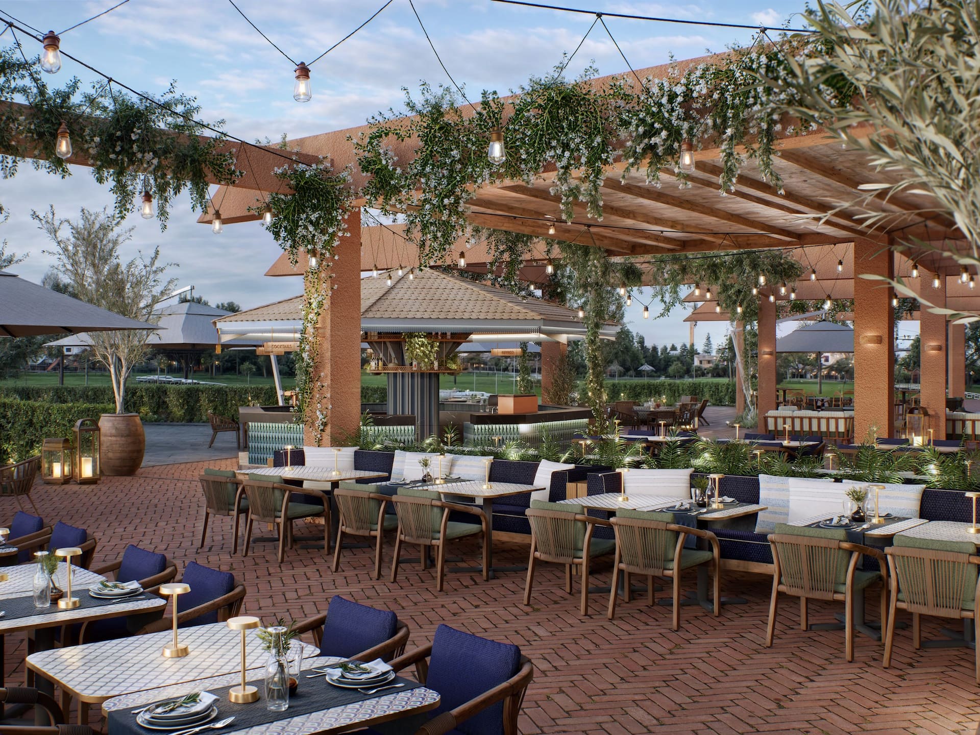 Hyatt Regency Vilamoura Algarve Terrace Restaurant