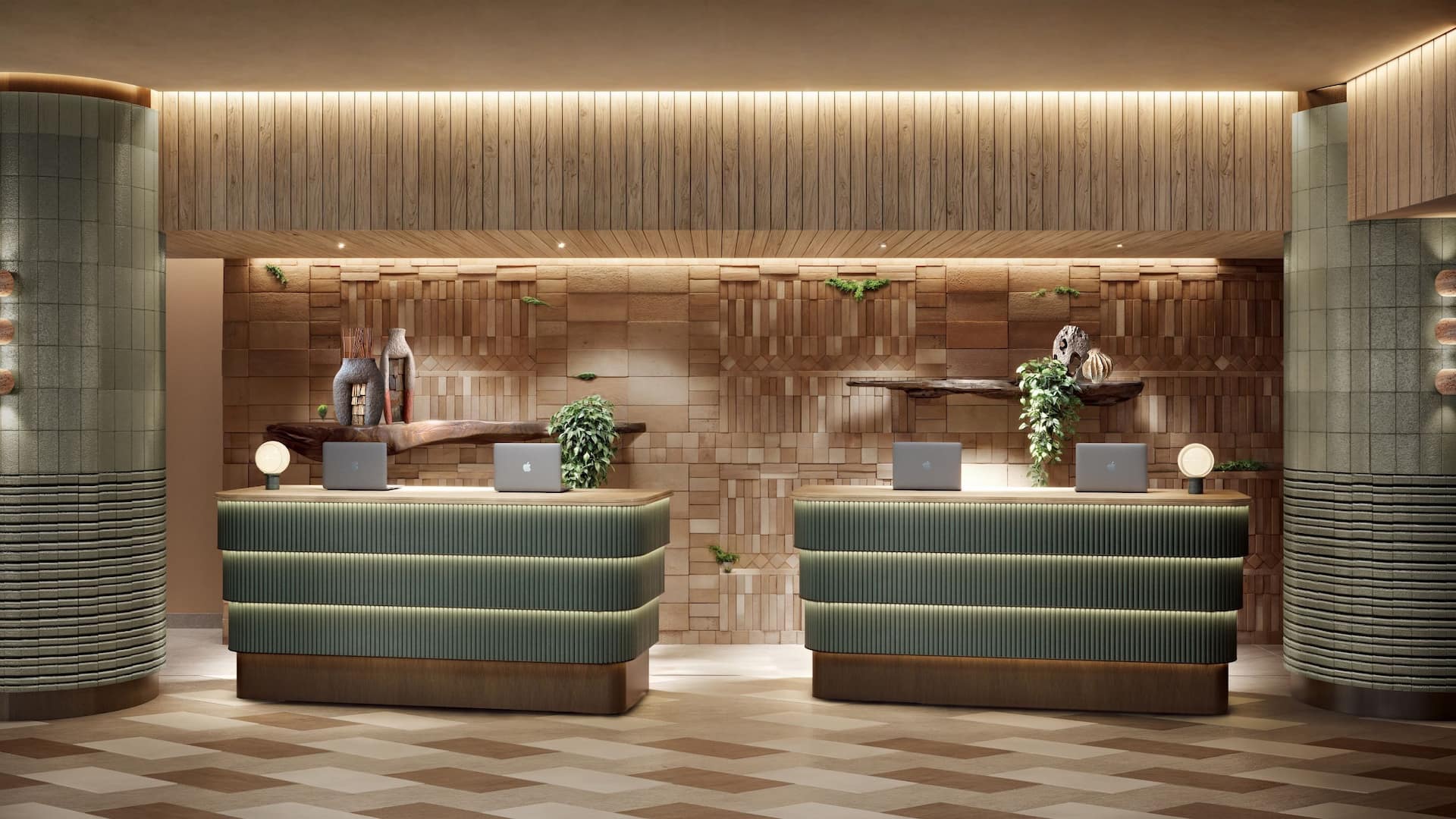 Hyatt Regency Vilamoura Algarve Lobby Reception Desks