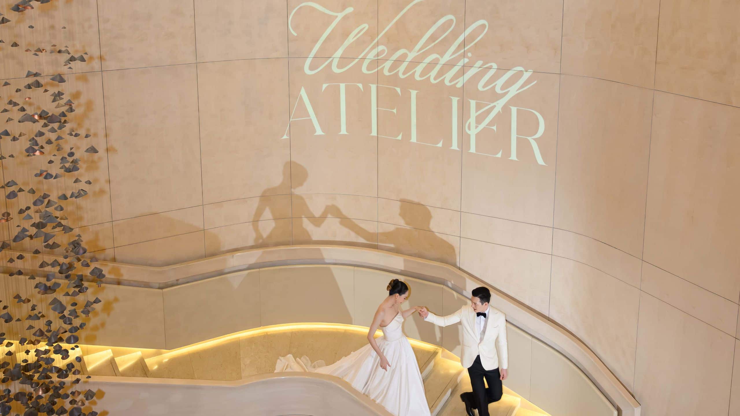 Park Hyatt Bangkok Pagoda Mirage With Couple