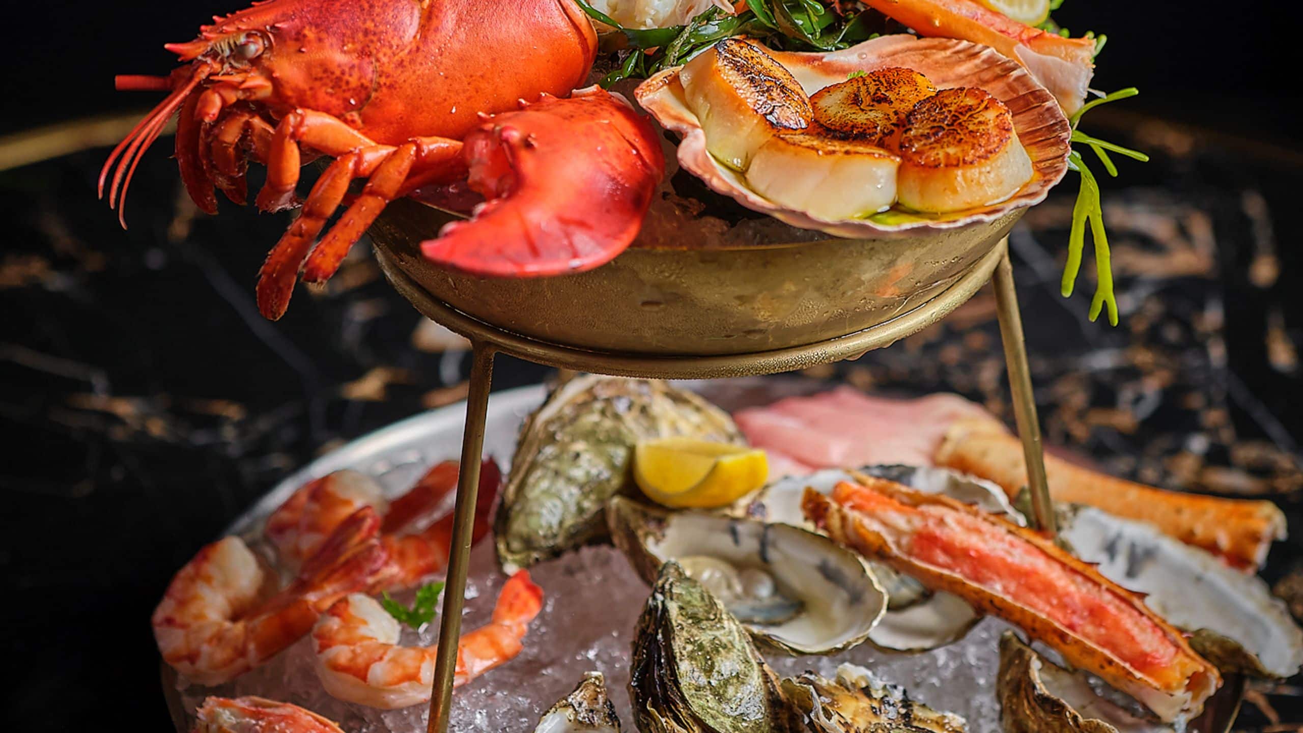 Park Hyatt Bangkok Seafood Tower Appetizer