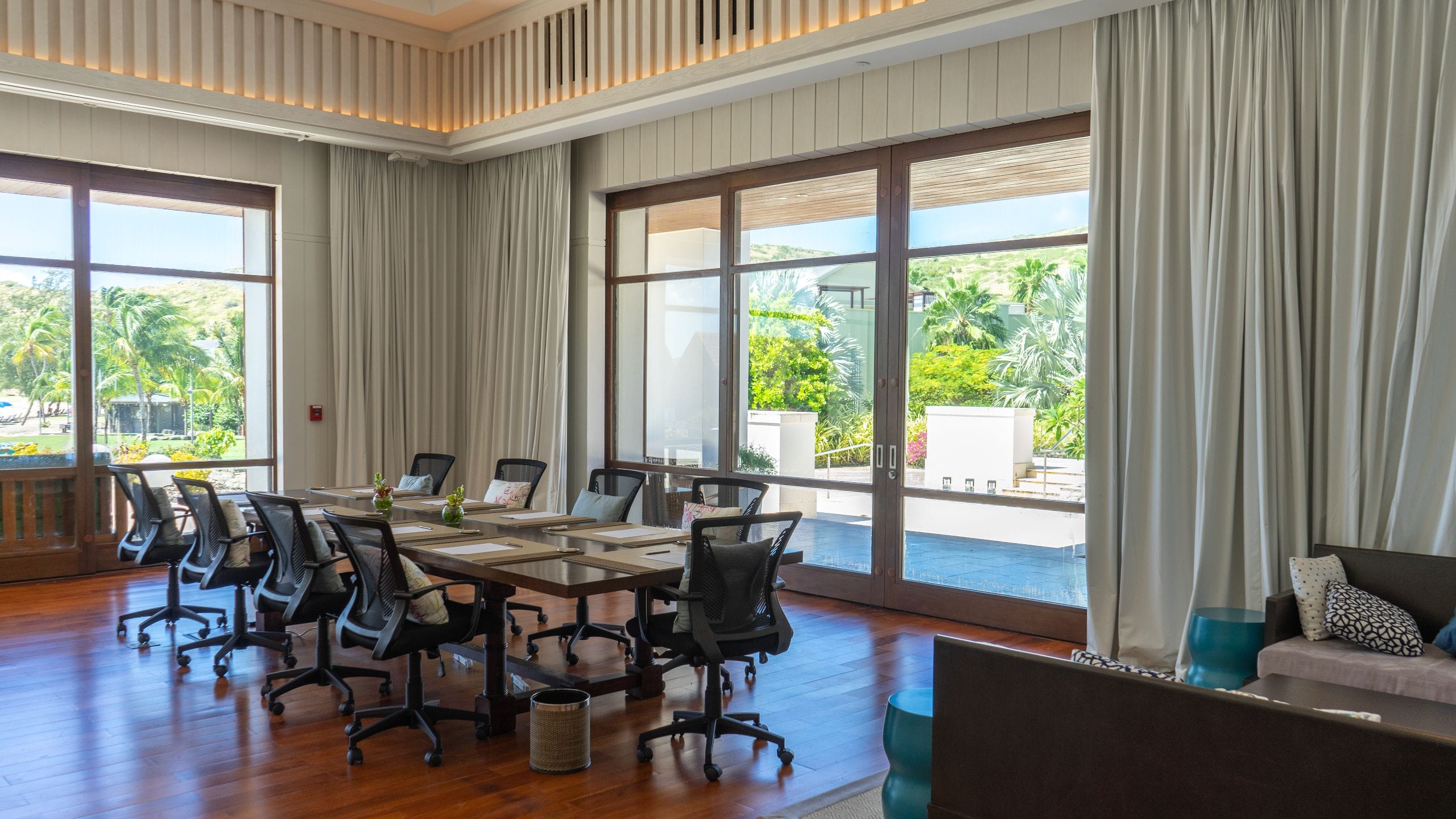 2 of 3 Park Hyatt St. Kitts Christophe Harbour Reception Meeting Room