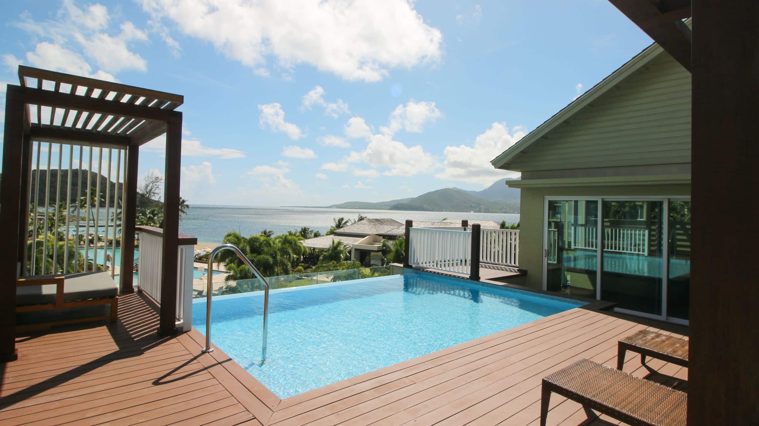 Park Hyatt St. Kitts Christophe Harbour Plunge Pool Rooftop Deluxe Suite Outdoor Deck