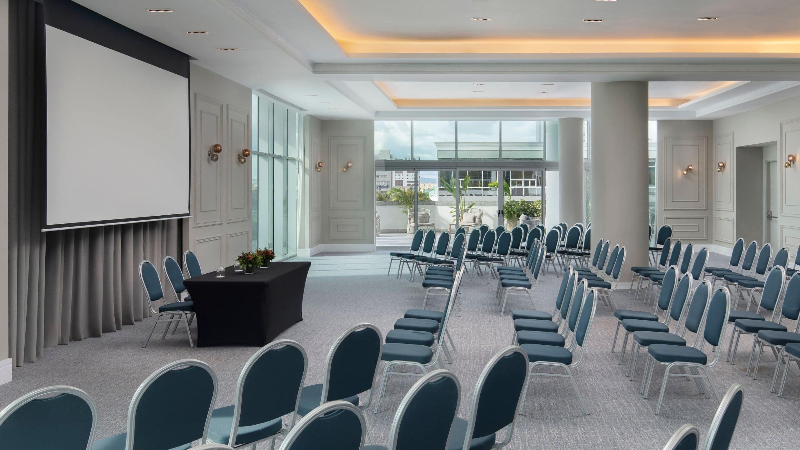 Hyatt Centric Santo Domingo Royal Meeting Room Theater Setup