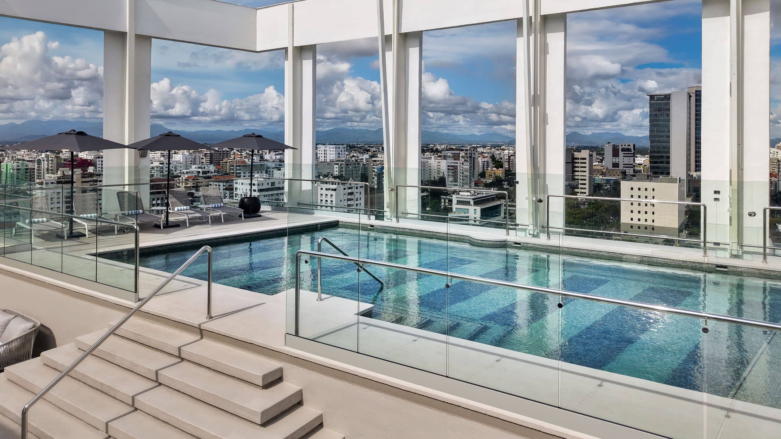 Hyatt Centric Santo Domingo Pool Wide View