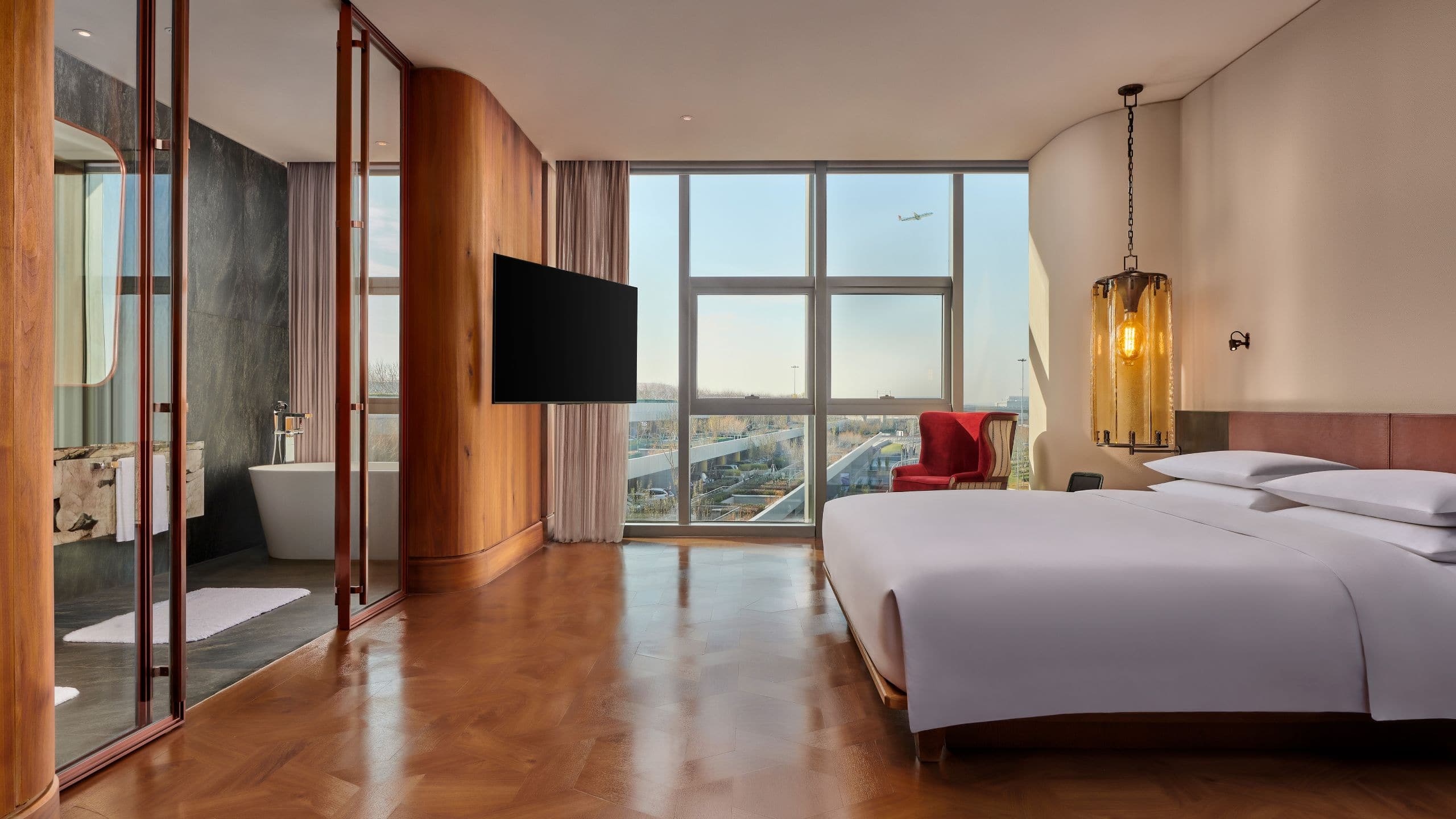 Mumian Beijing Daxing International Airport One King Studio Deluxe