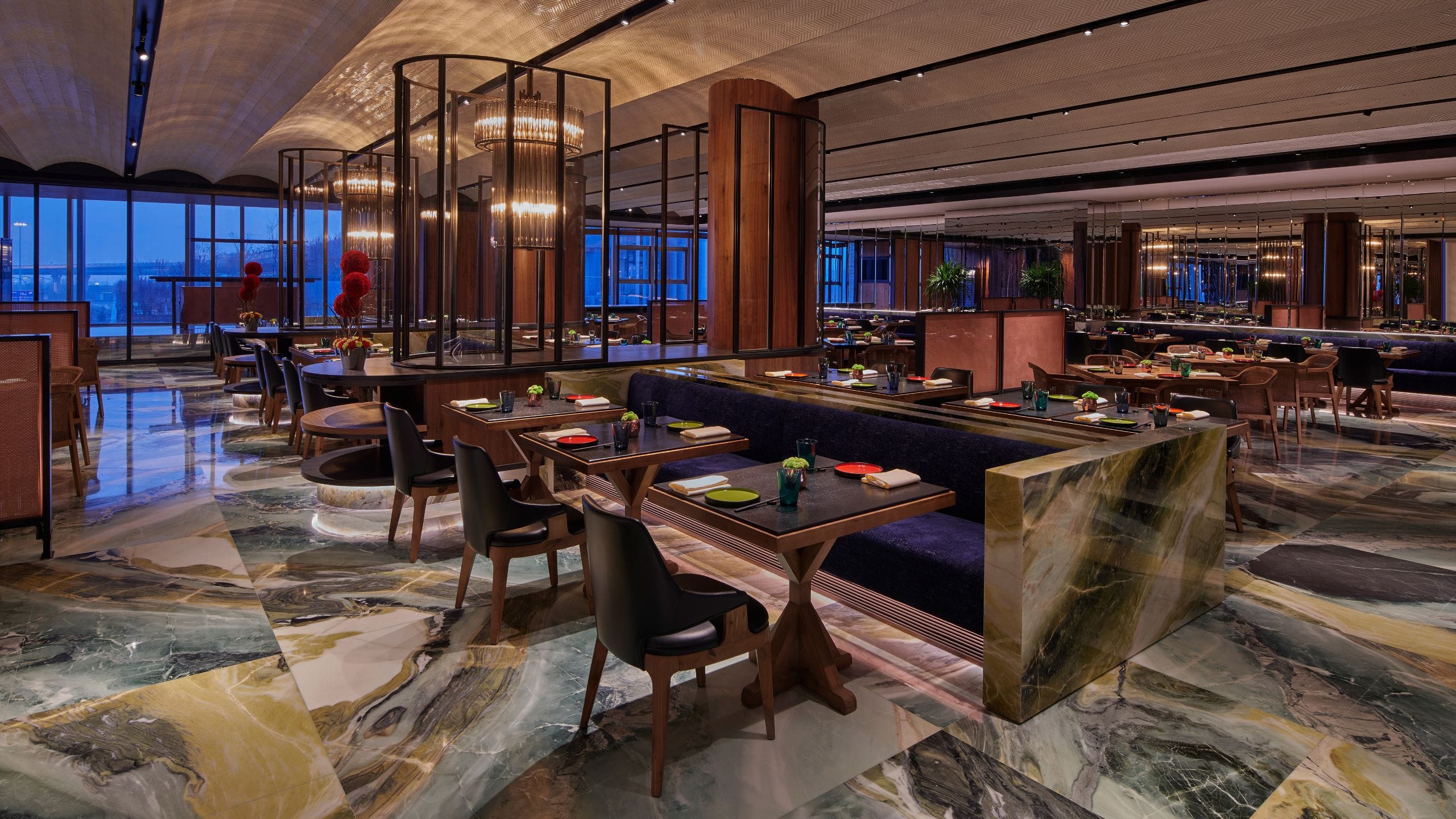 Mumian Beijing Daxing International Airport Xiaonanyang Restaurant Bar Dining Hall