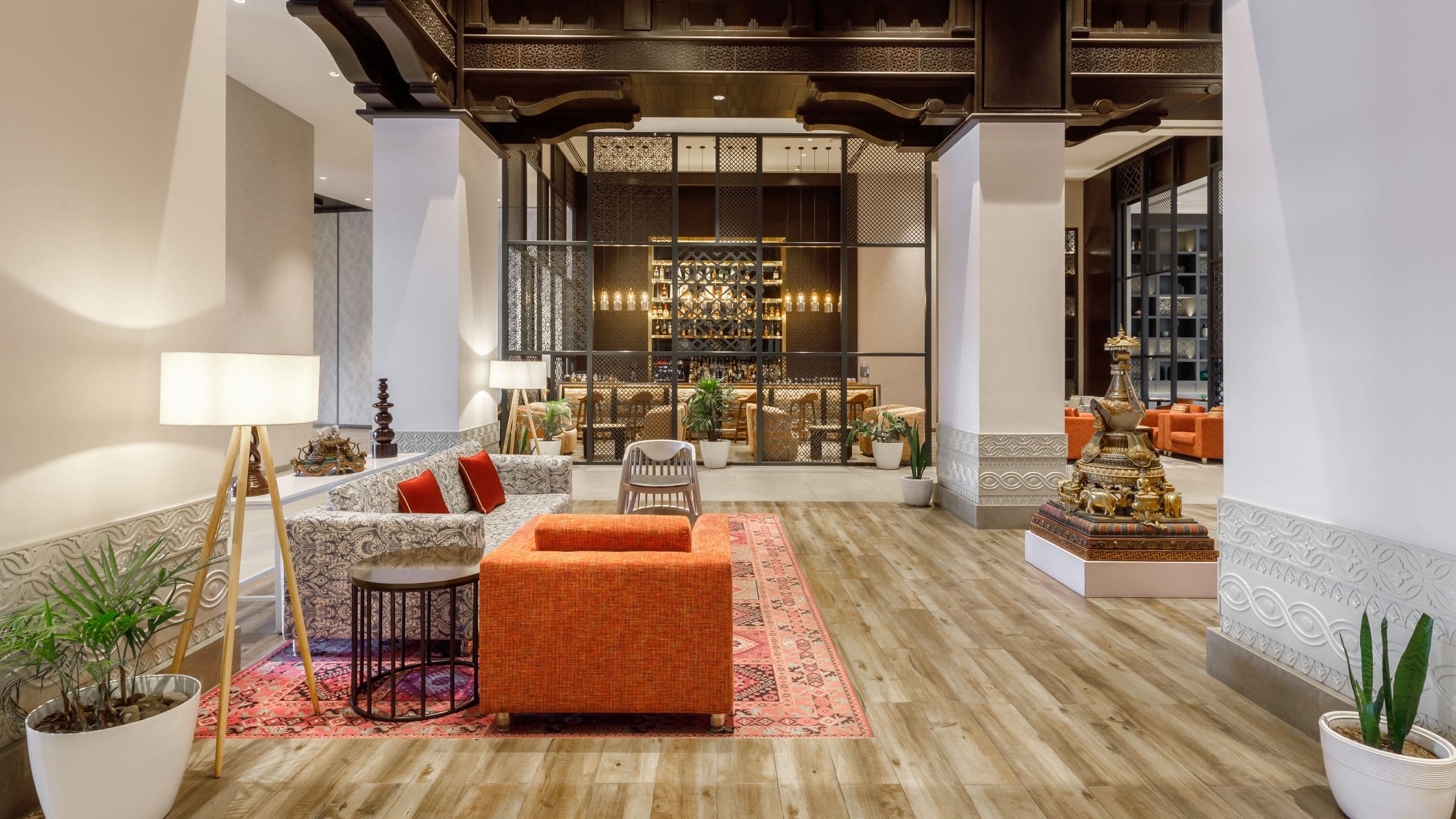 Hyatt Centric Soalteemode Kathmandu Lobby Area