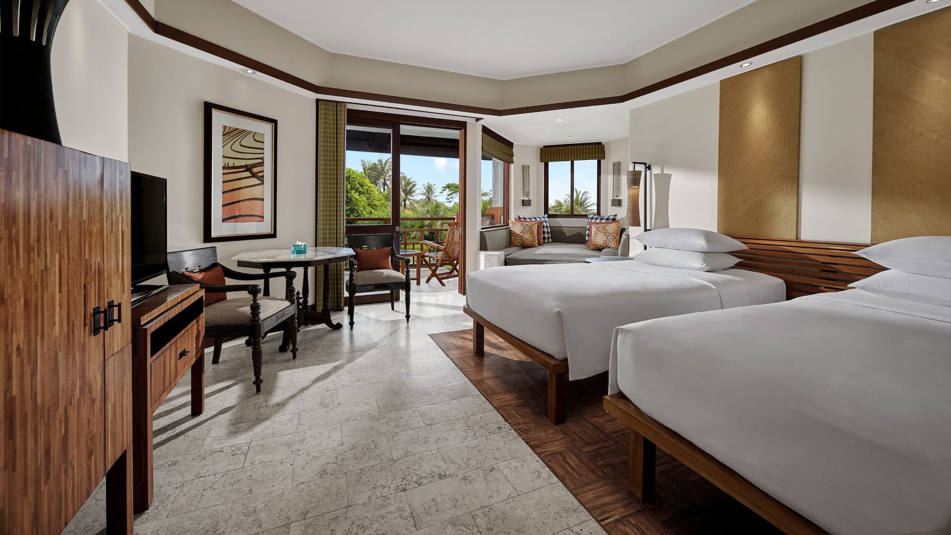 2 de 5 Grand Hyatt Bali Twin Garden View Bedroom Layout