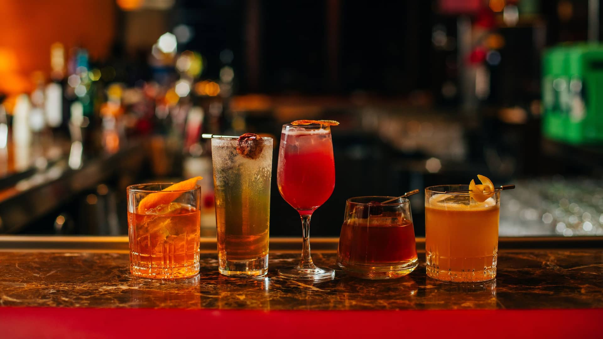Hyatt Regency Hong Kong, Tsim Sha Tsui Chin Chin Bar Signature Cocktails Group