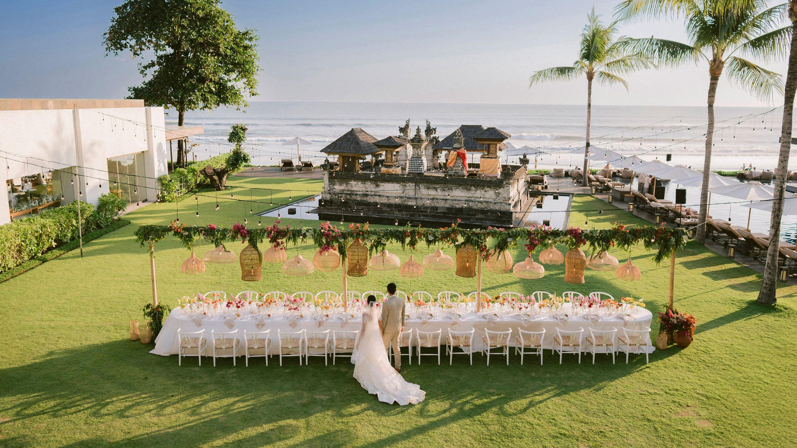 Alila Seminyak Wedding At Temple Garden