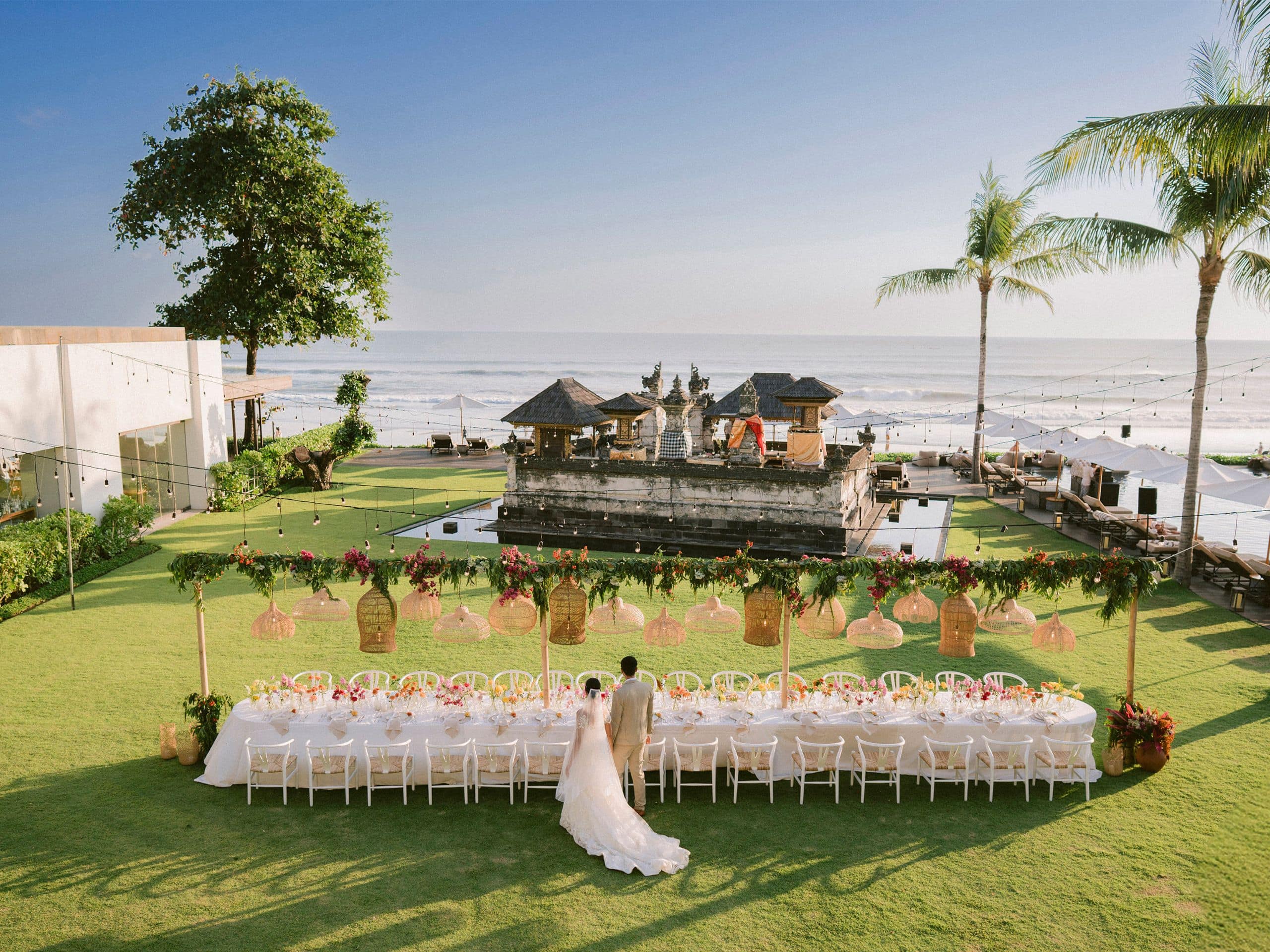 Alila Seminyak Wedding At Temple Garden