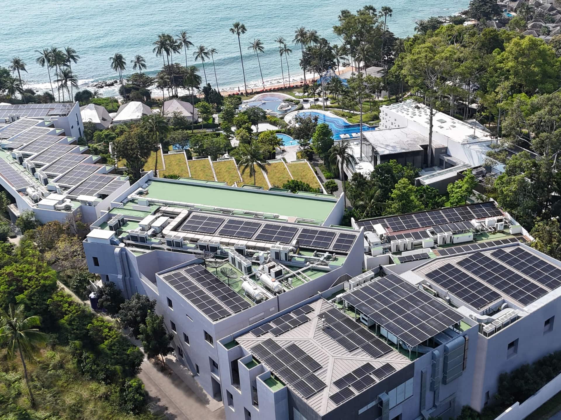 Hyatt Regency Koh Samui Solar Rooftop System